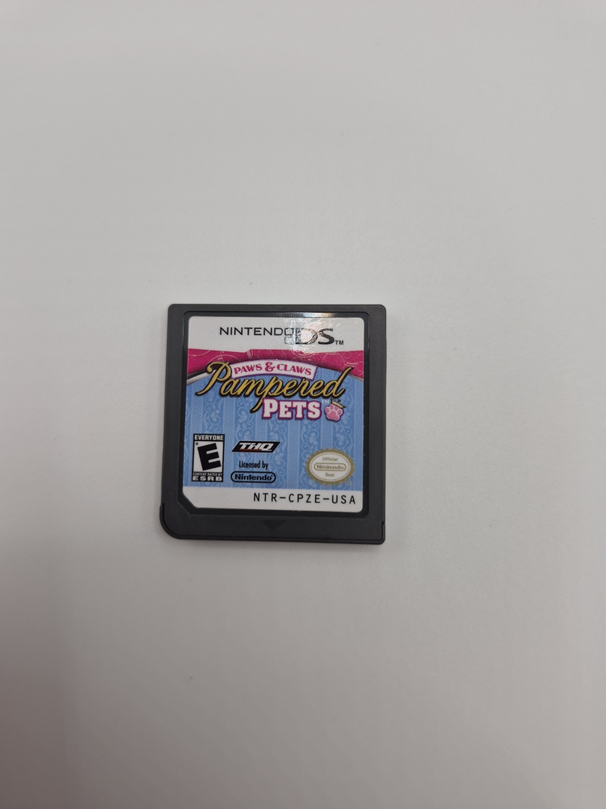 Paws & Claws: Pampered Pets (Nintendo DS, 2009) Tested Rare Mint Retro Authentic