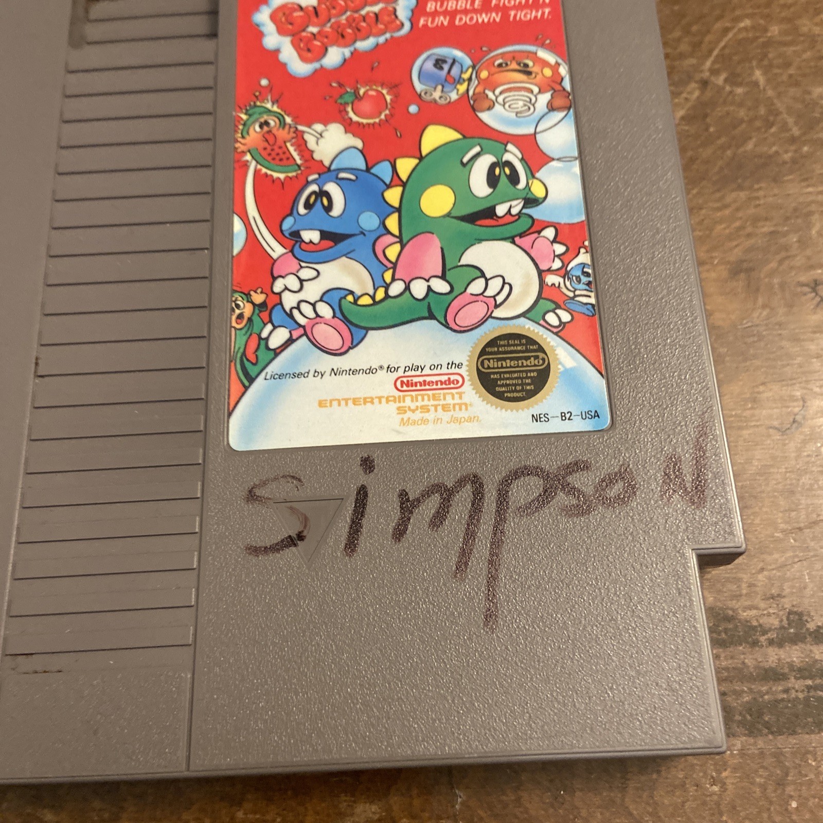 Bubble Bobble NES Nintendo