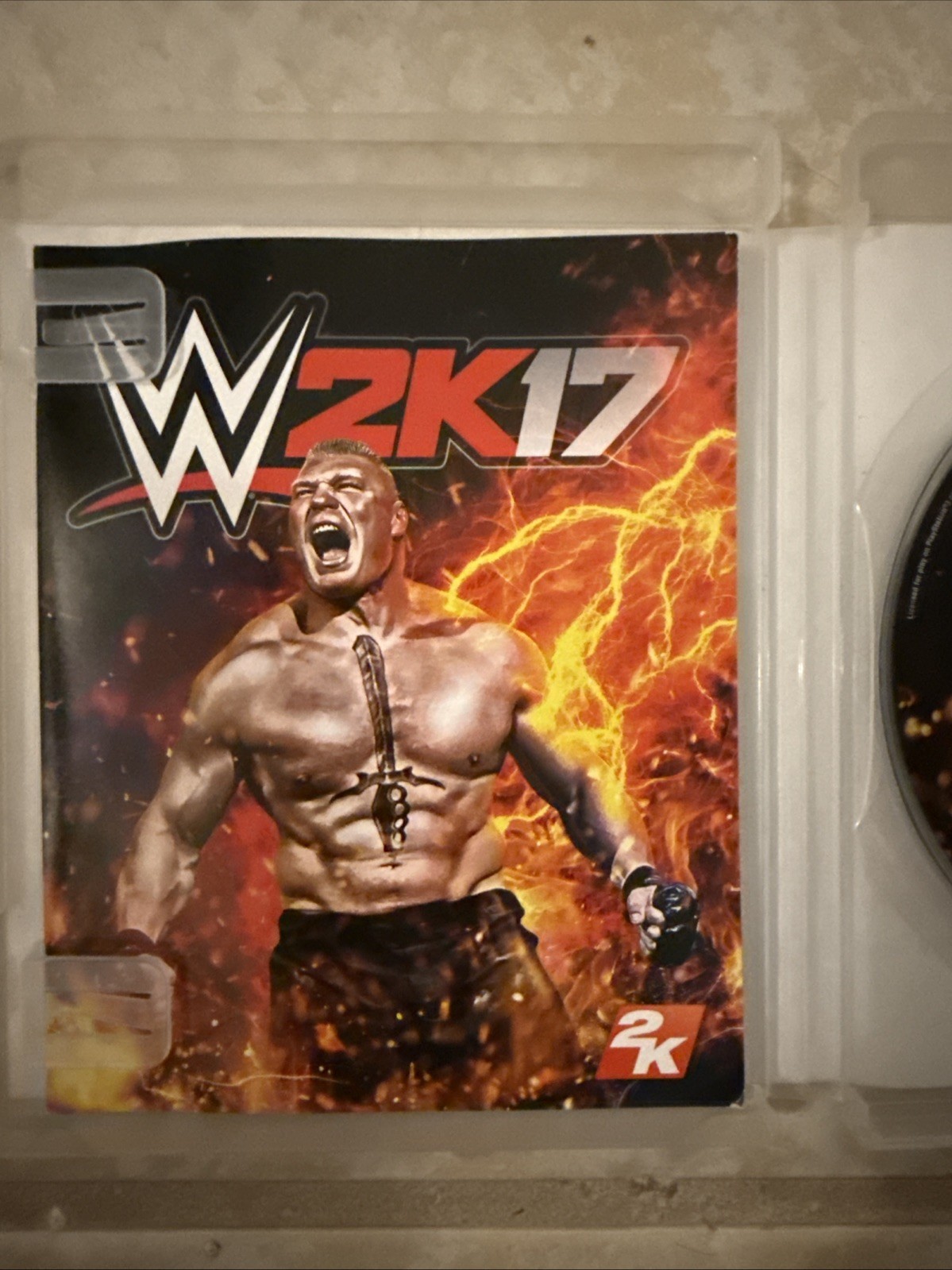 WWE 2K17 – Sony PlayStation 3 / Complete In Box / Tested