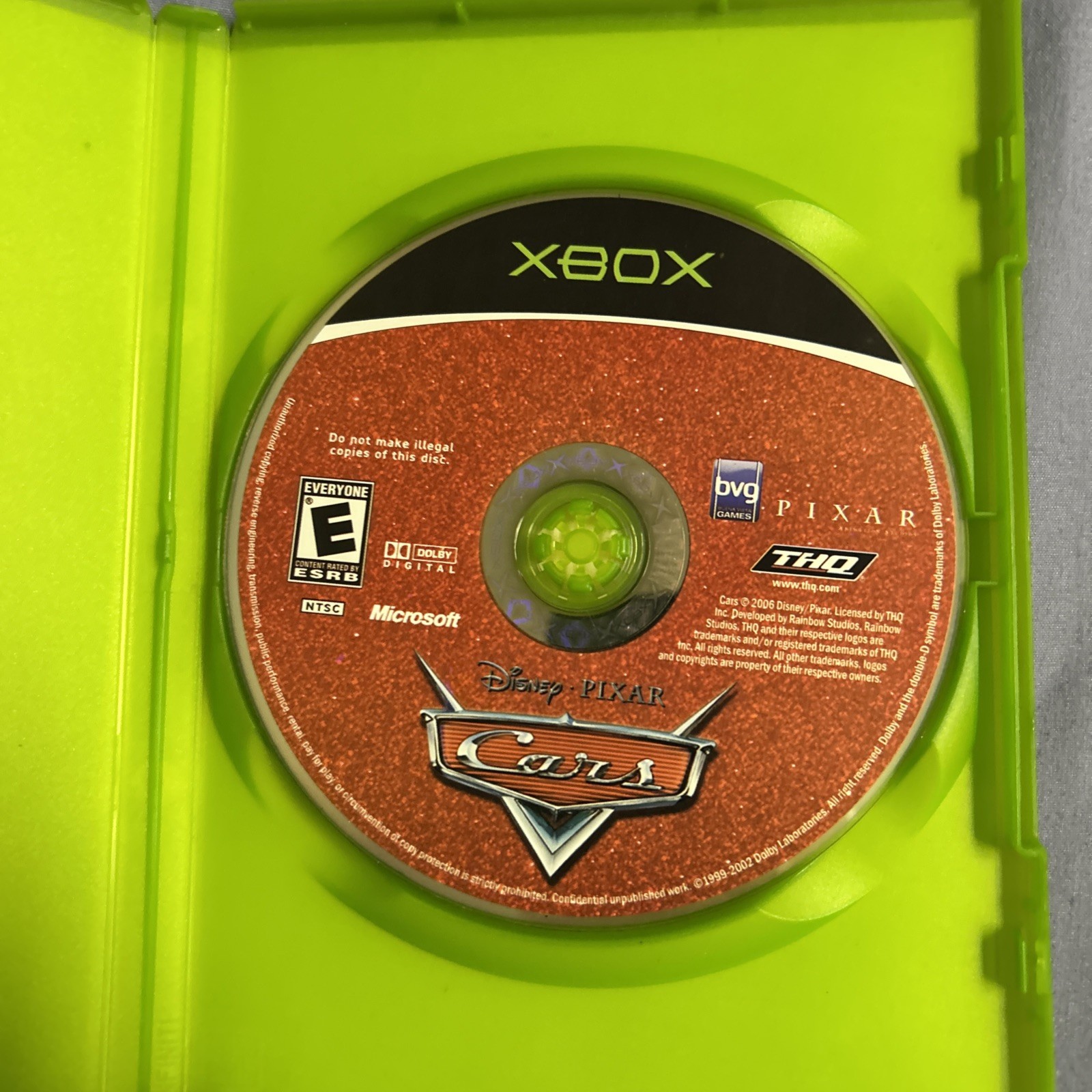 Cars – Original Xbox Game