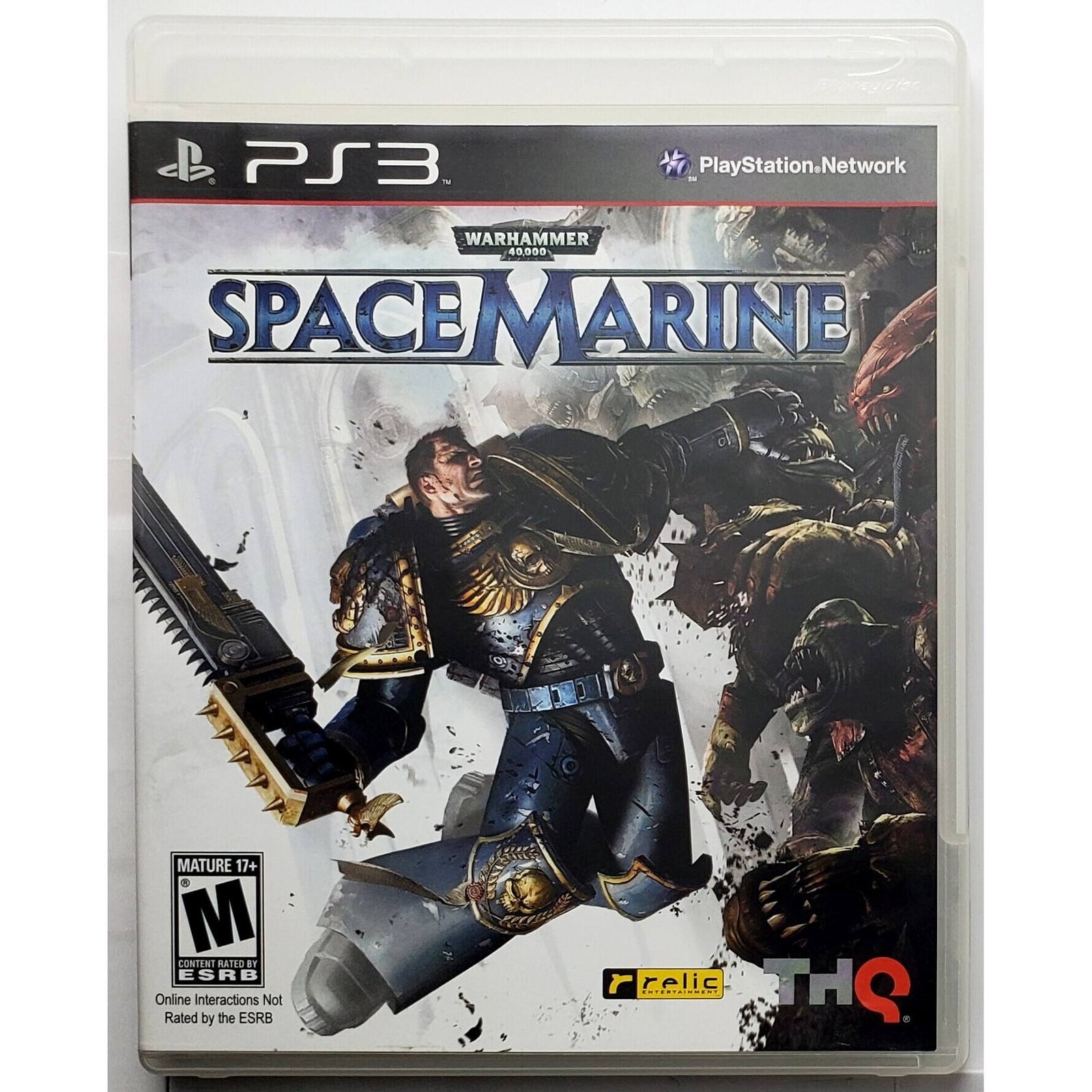 Warhammer 40000 Space Marine – Sony Playstation 3 PS3 Pristine Tested