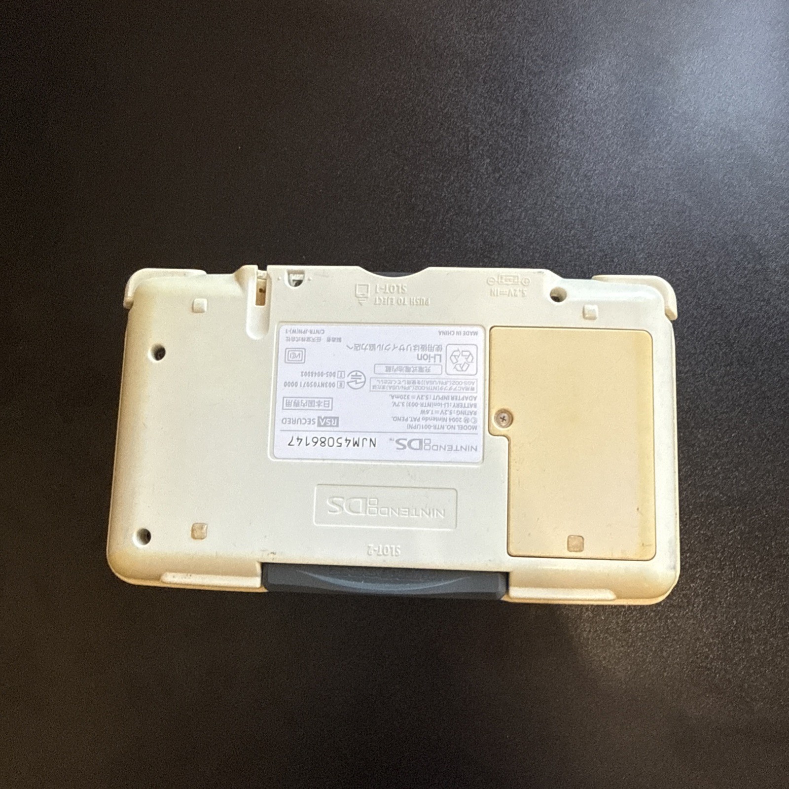 Nintendo DS White Handheld System – Good Condition! – TESTED AND WORKING