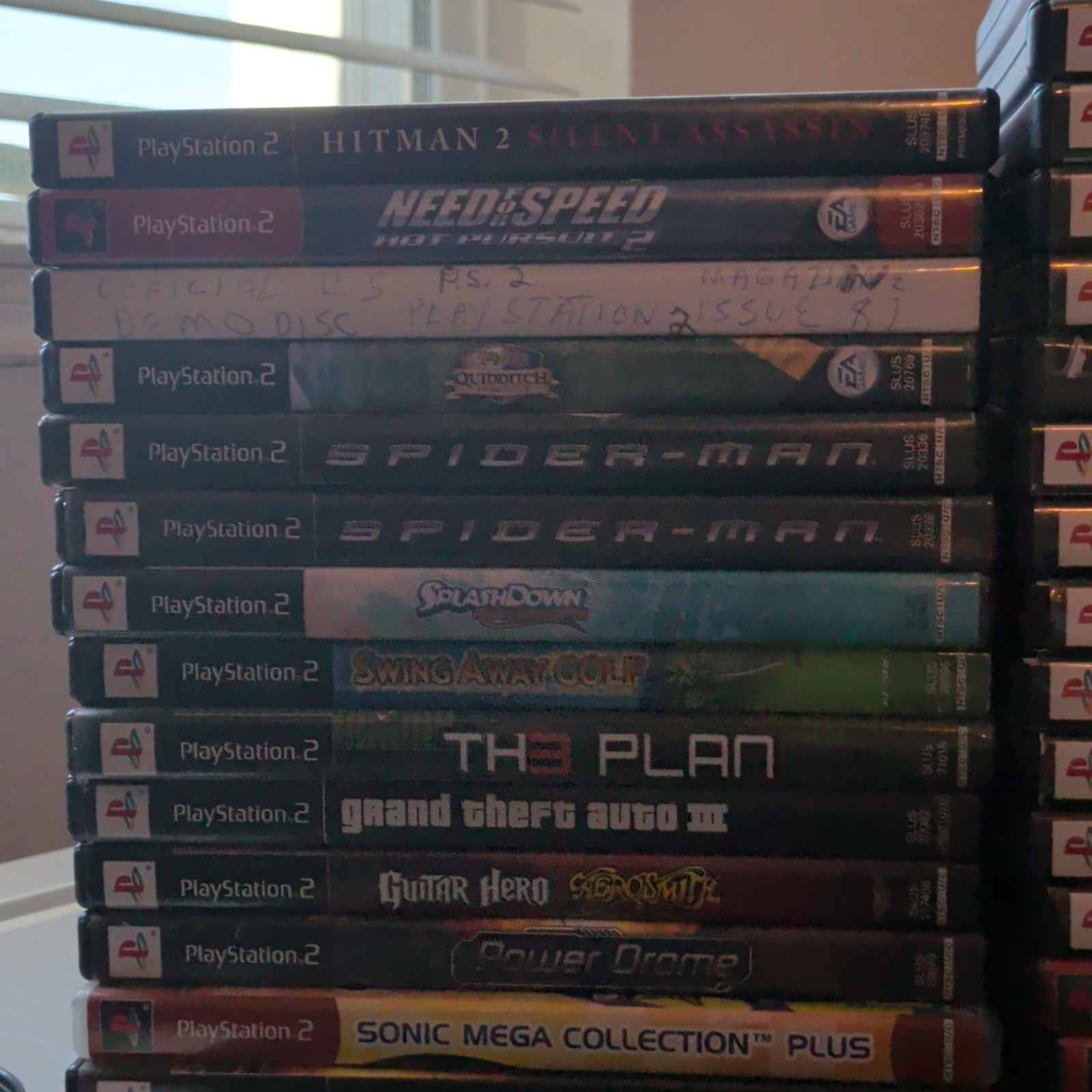 Sony PlayStation 2 PS2 Console Bundle w/ Controller, Cable & Games