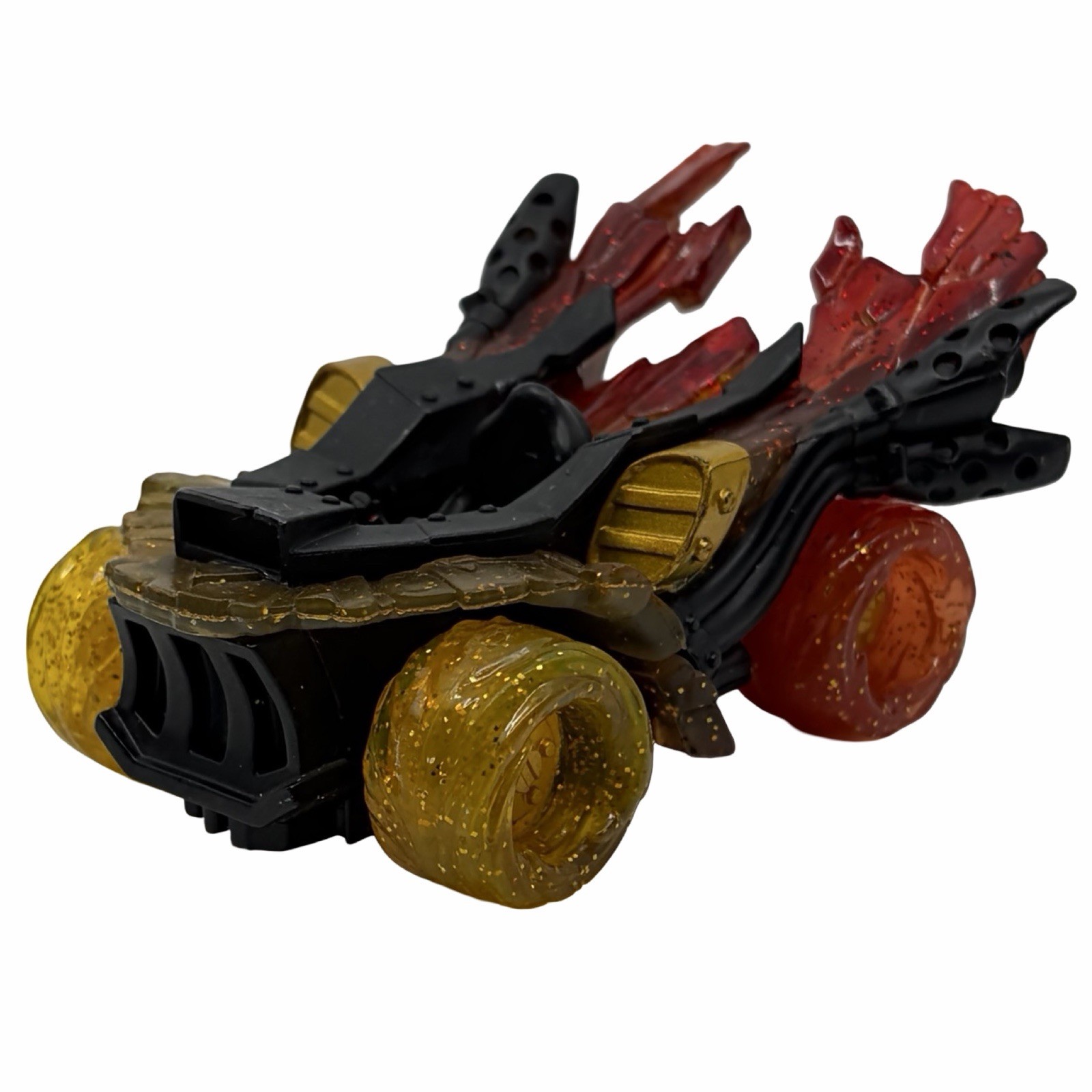 Skylanders Super Chargers Hot Streak E3 Exclusive Variant Gold Glitter Vehicle
