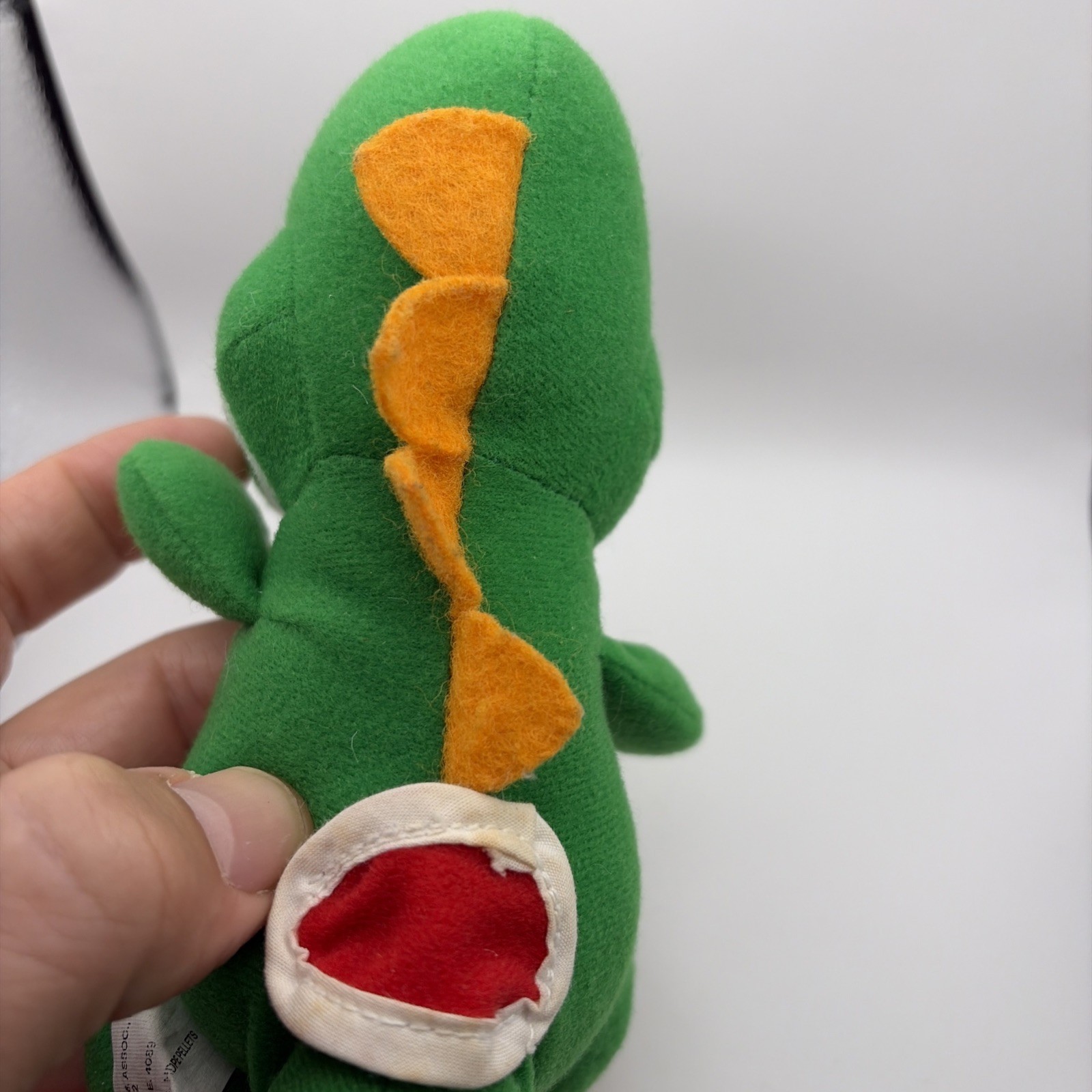 Yoshi BD&A Talking Plush Nintendo 64 Collectible 1998 Sound NOT Working