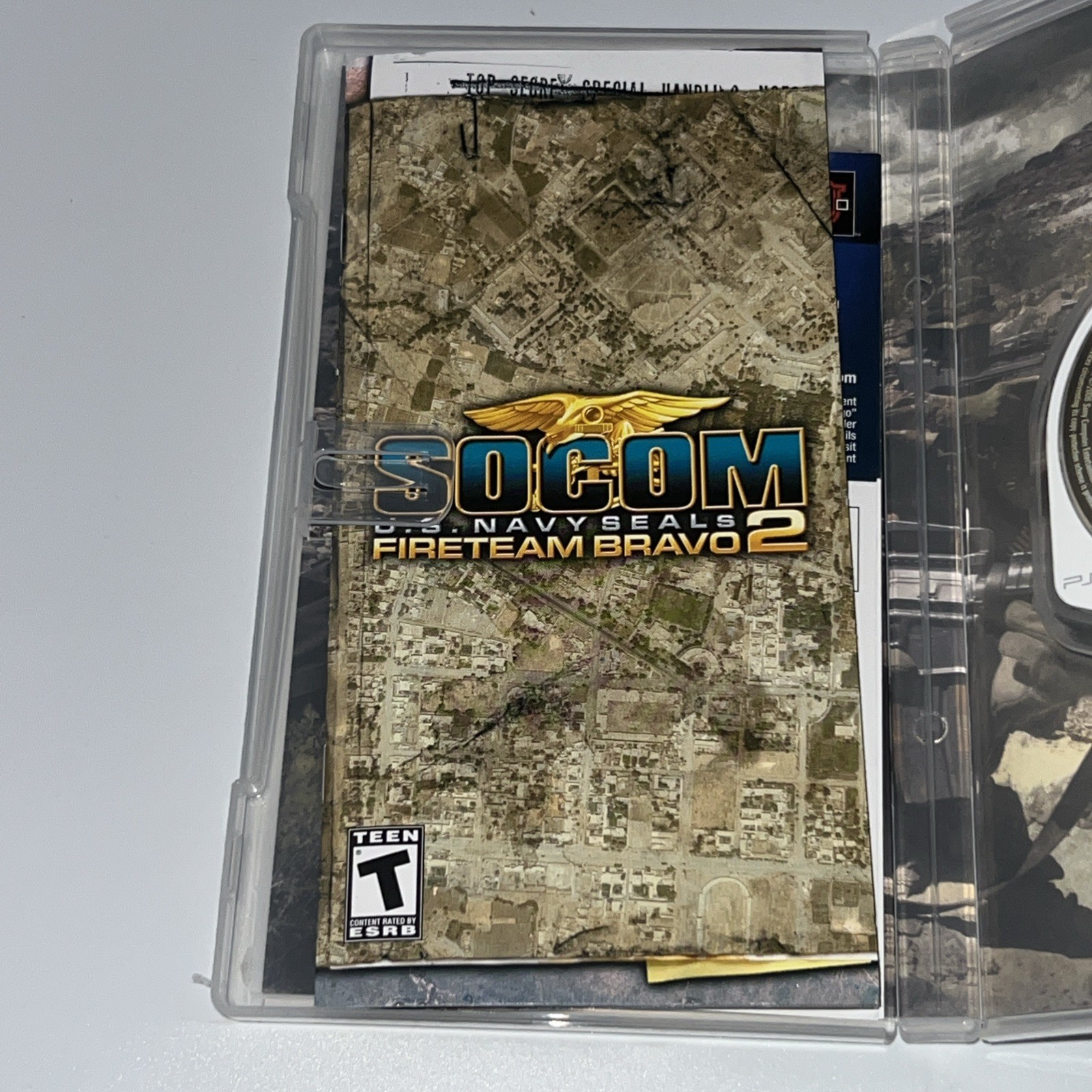 SOCOM: U.S. Navy SEALs — Fireteam Bravo 2 (Sony PSP, 2006) CIB Very Good Tested