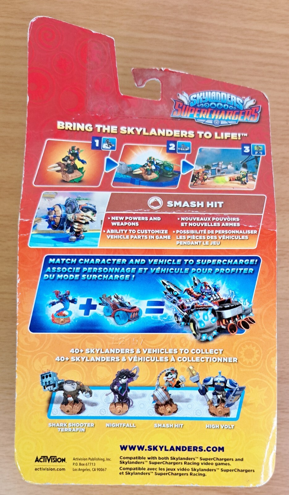 Skylanders Superchargers Smash Hit Character Figure Pack B – 2015 Activision New