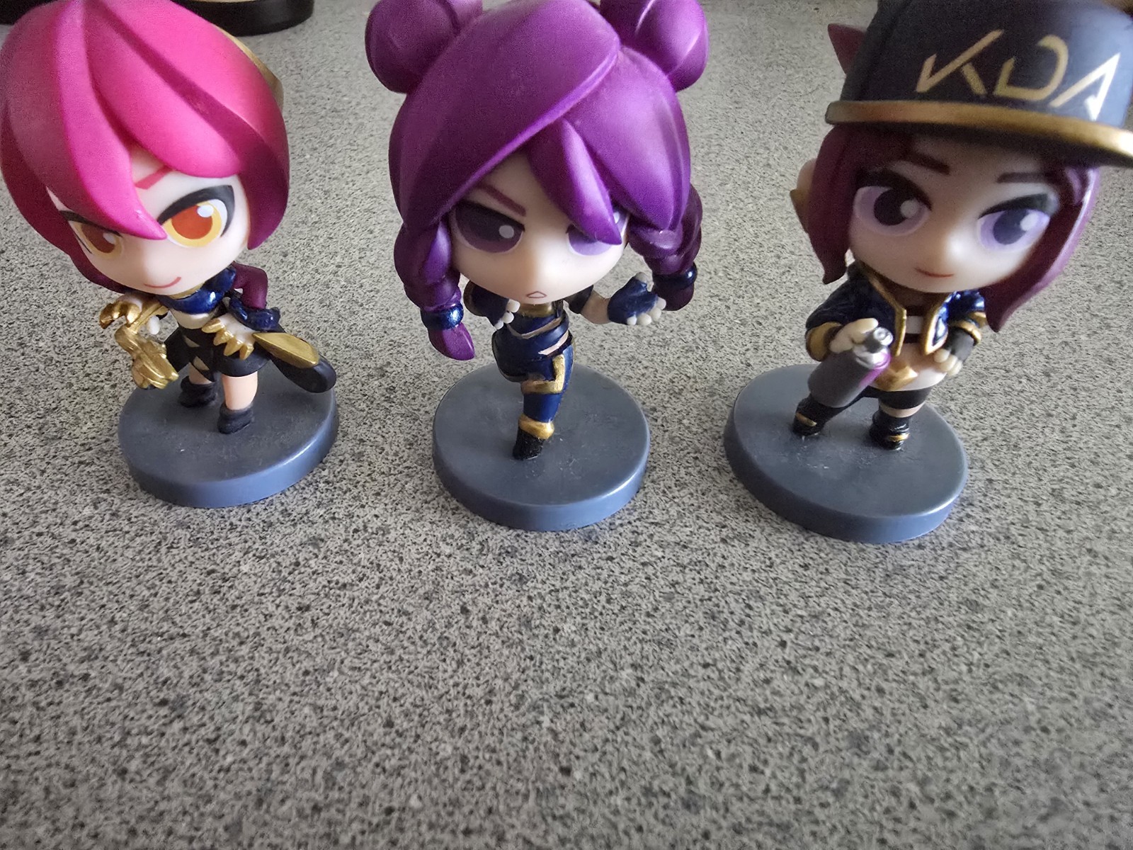 LEAGUE OF LEGENDS LOL AUTHENTIC TEAM MINIS FIGURE Akali And More Bundle