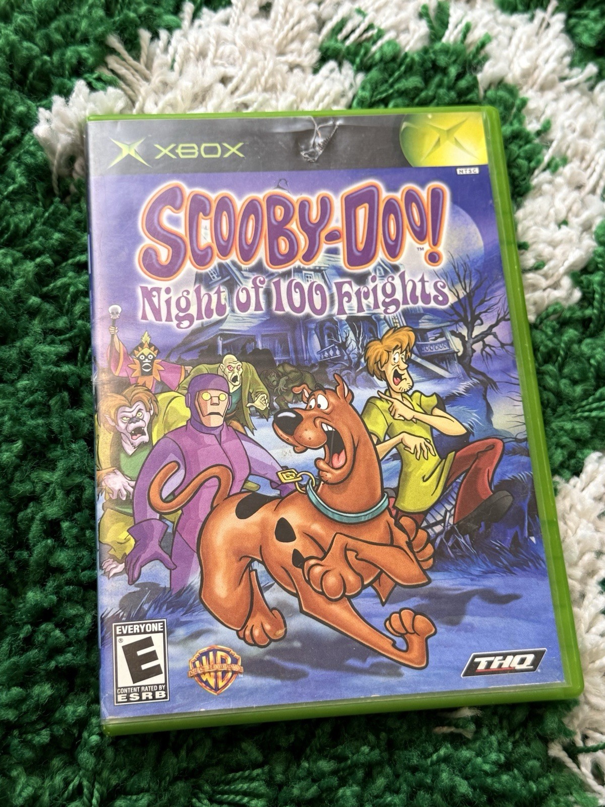 Scooby-Doo Night of 100 Frights (Microsoft Xbox, 2003) Case Only