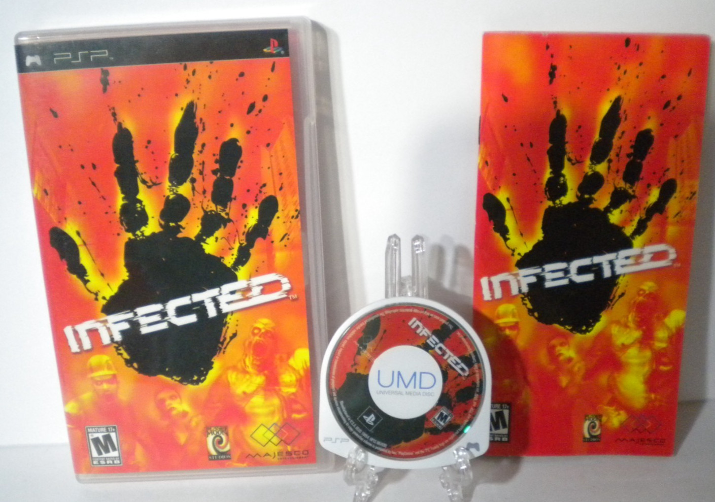 Infected (PlayStation Portable PSP) COMPLETE CIB TESTED WORKS Zombies Horror