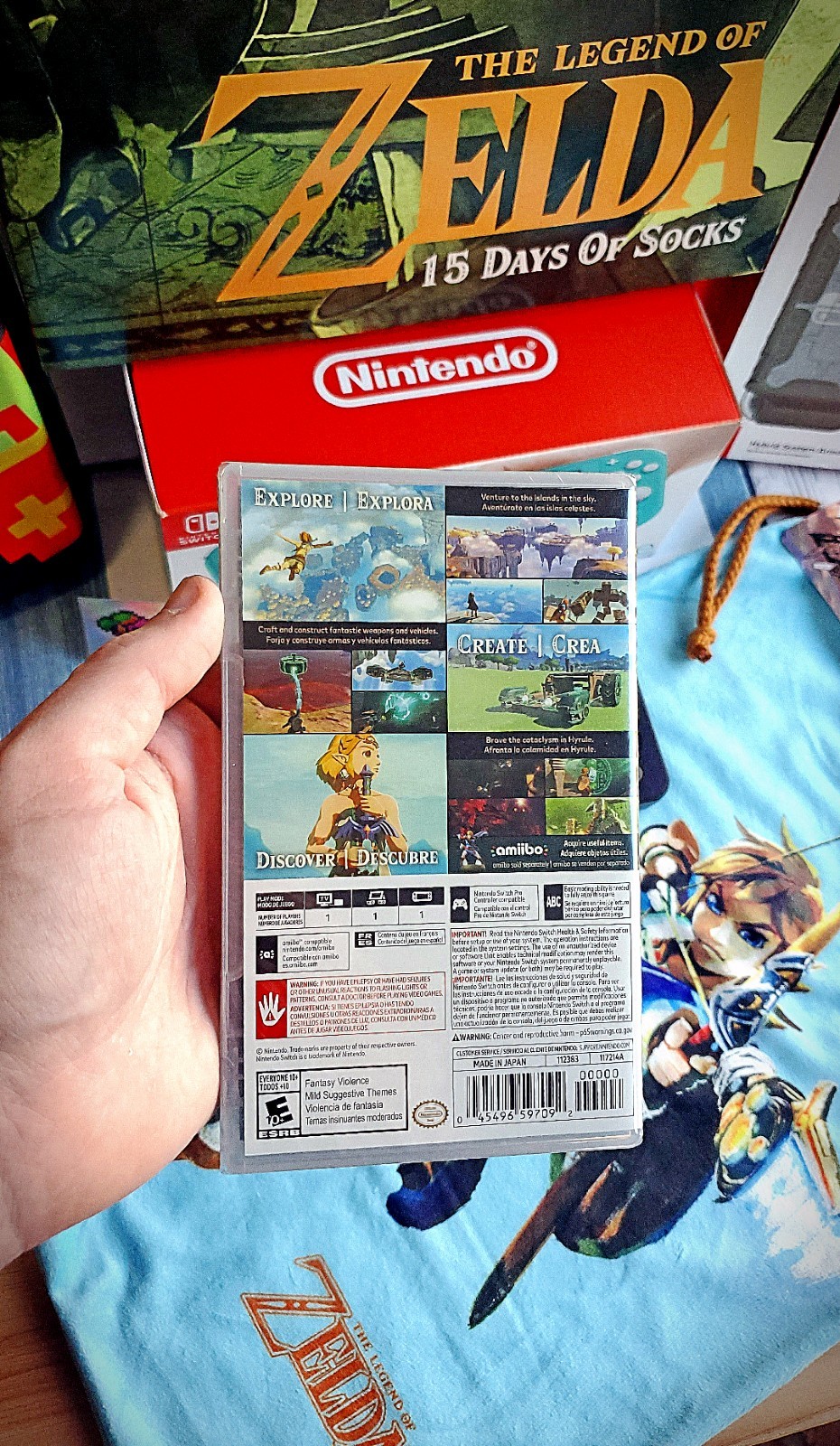 🔥🆕🔰 LEGEND OF ZELDA: Tears Of The Kingdom Nintendo Switch Lite Console Bundle