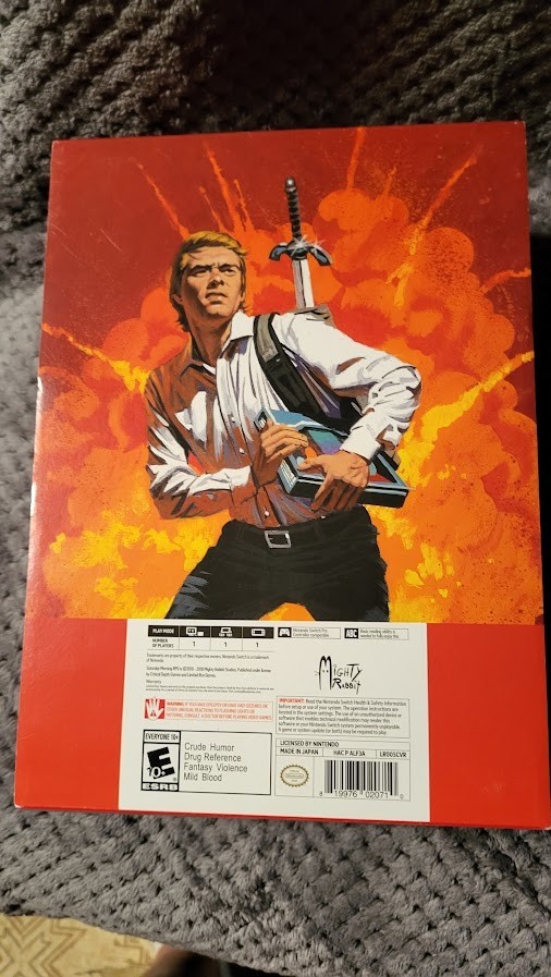 Saturday Morning RPG-Nintendo Switch-Original packaging-with Collectors items