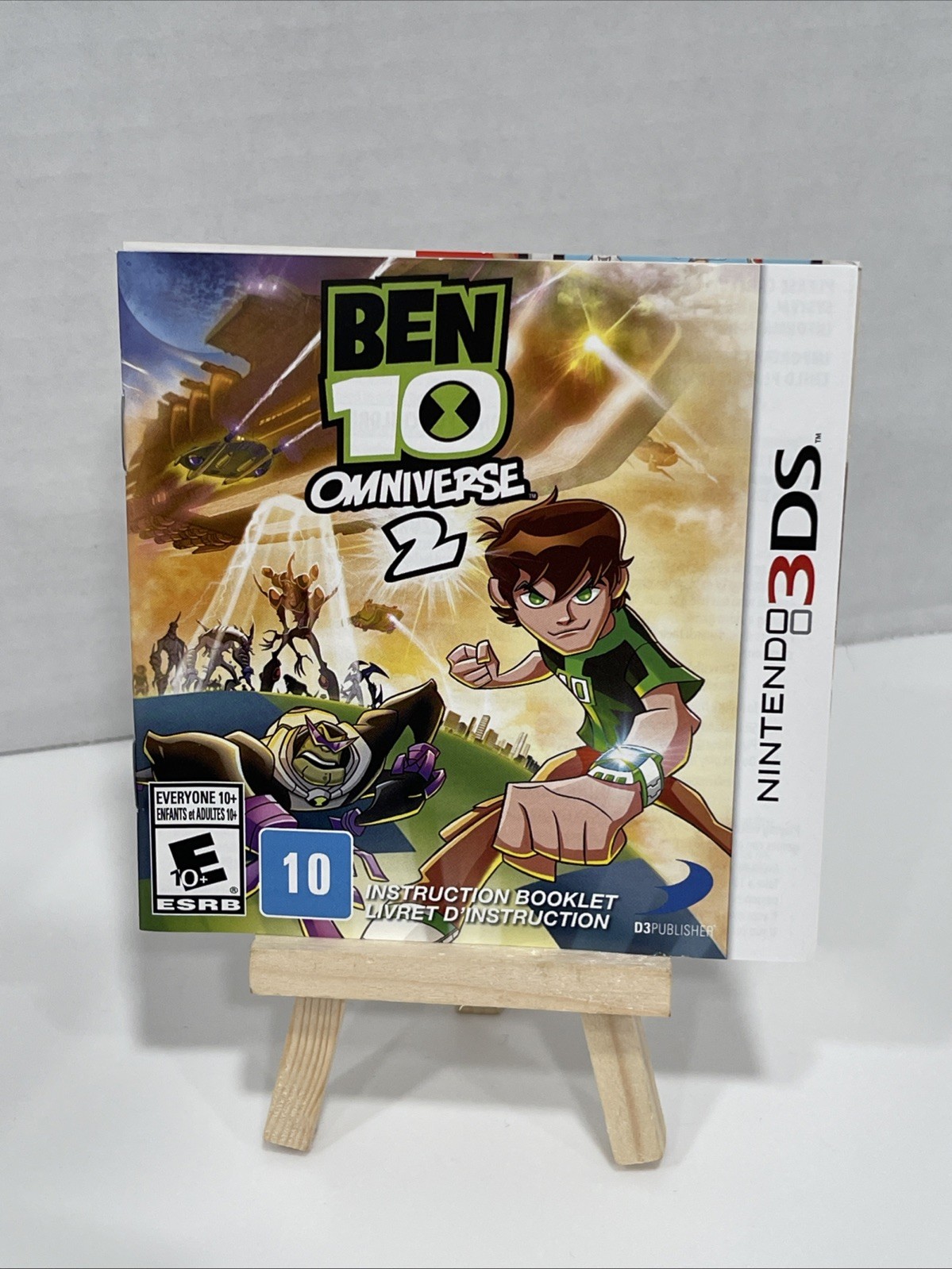 Ben 10 Omniverse 2 Nintendo 3DS 2013 Video Game Complete VGC