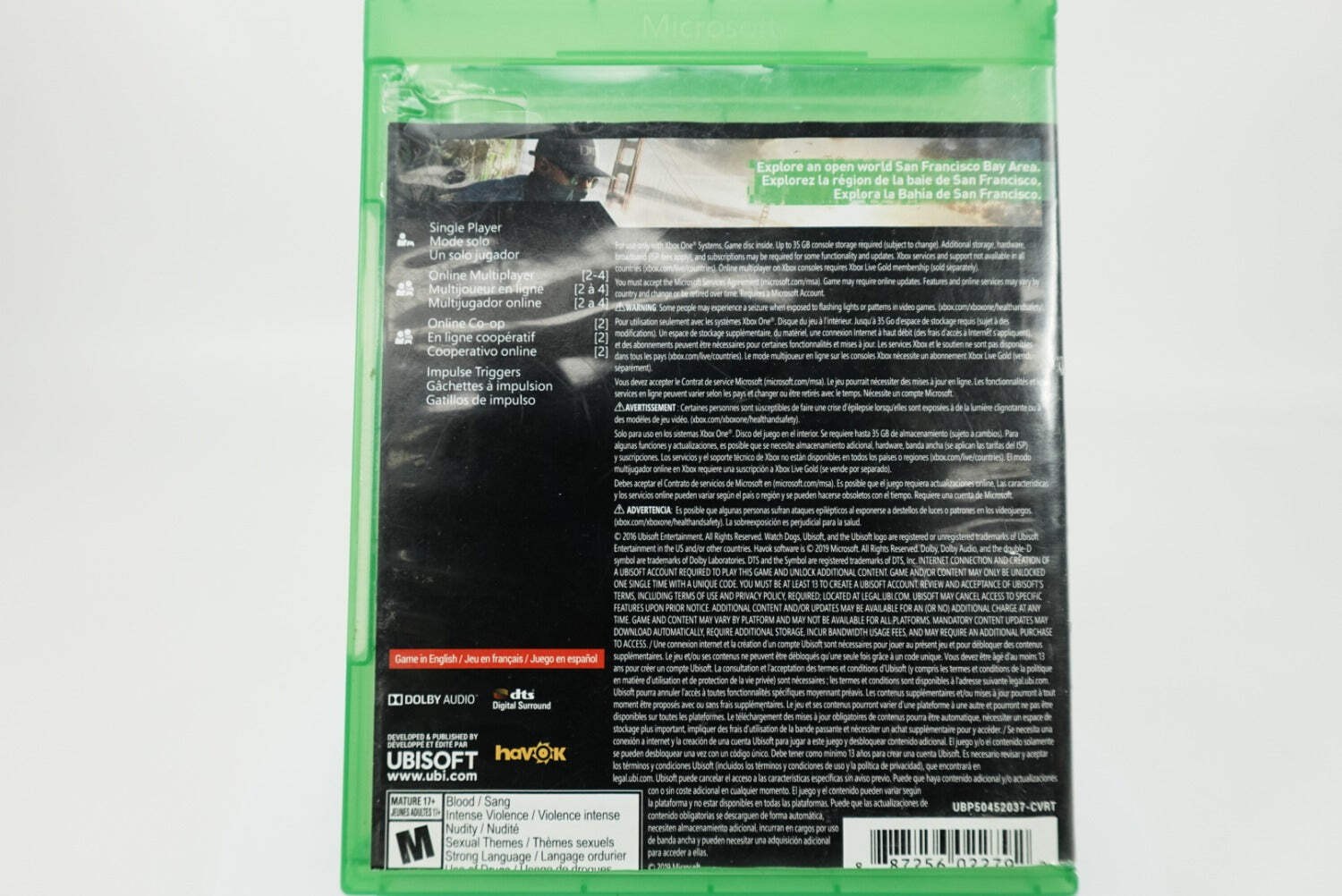 Watch Dogs 2 (Microsoft Xbox One, 2016)