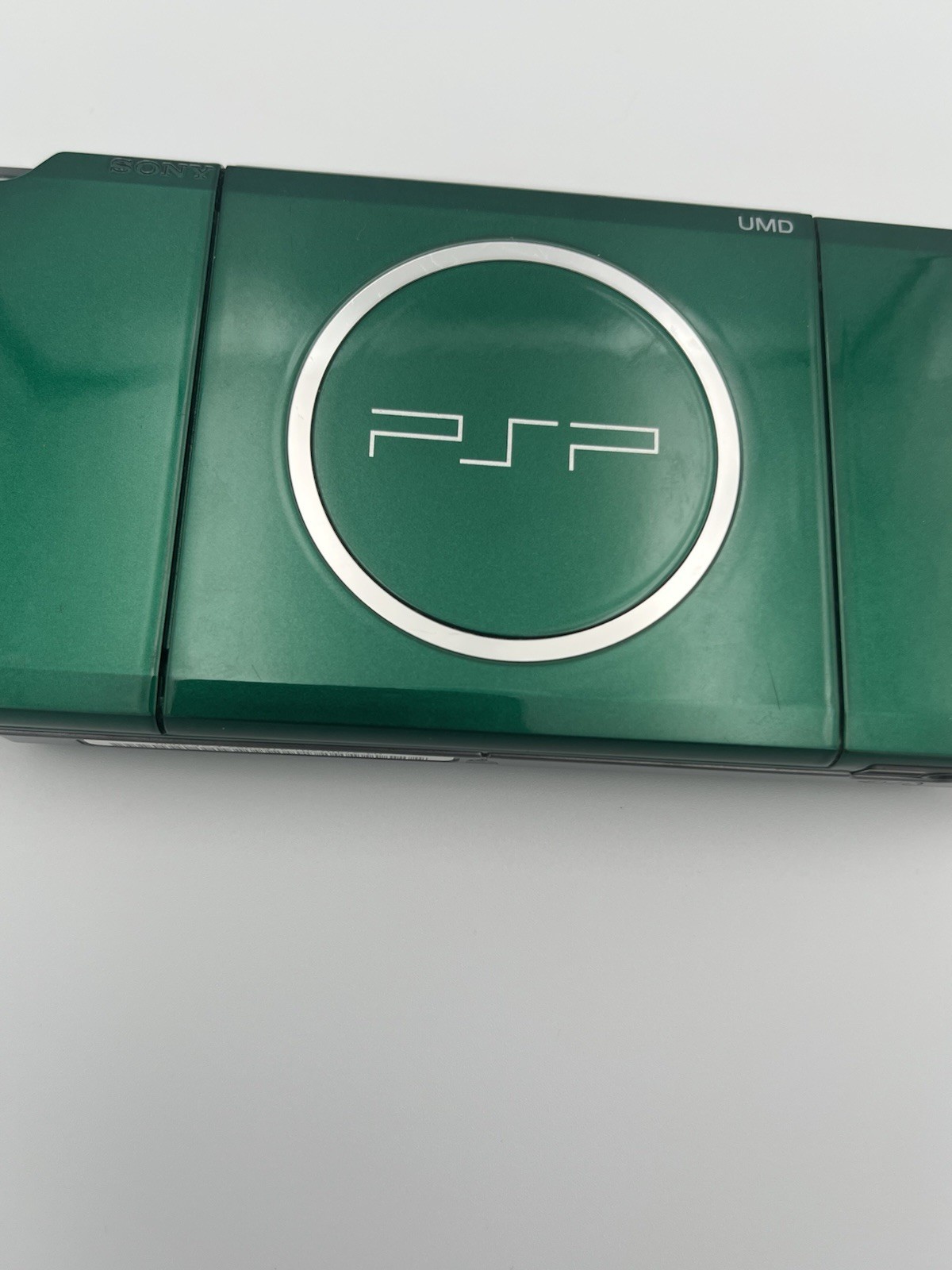 Sony PSP 3000 Console Spirited Green W/ New Battery & Charger Boxed 4GB SD Card