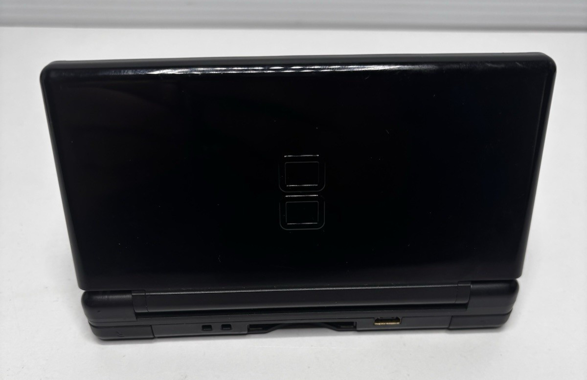 Nintendo DS Lite Onyx Black Console w/ Box CIB Tested Complete