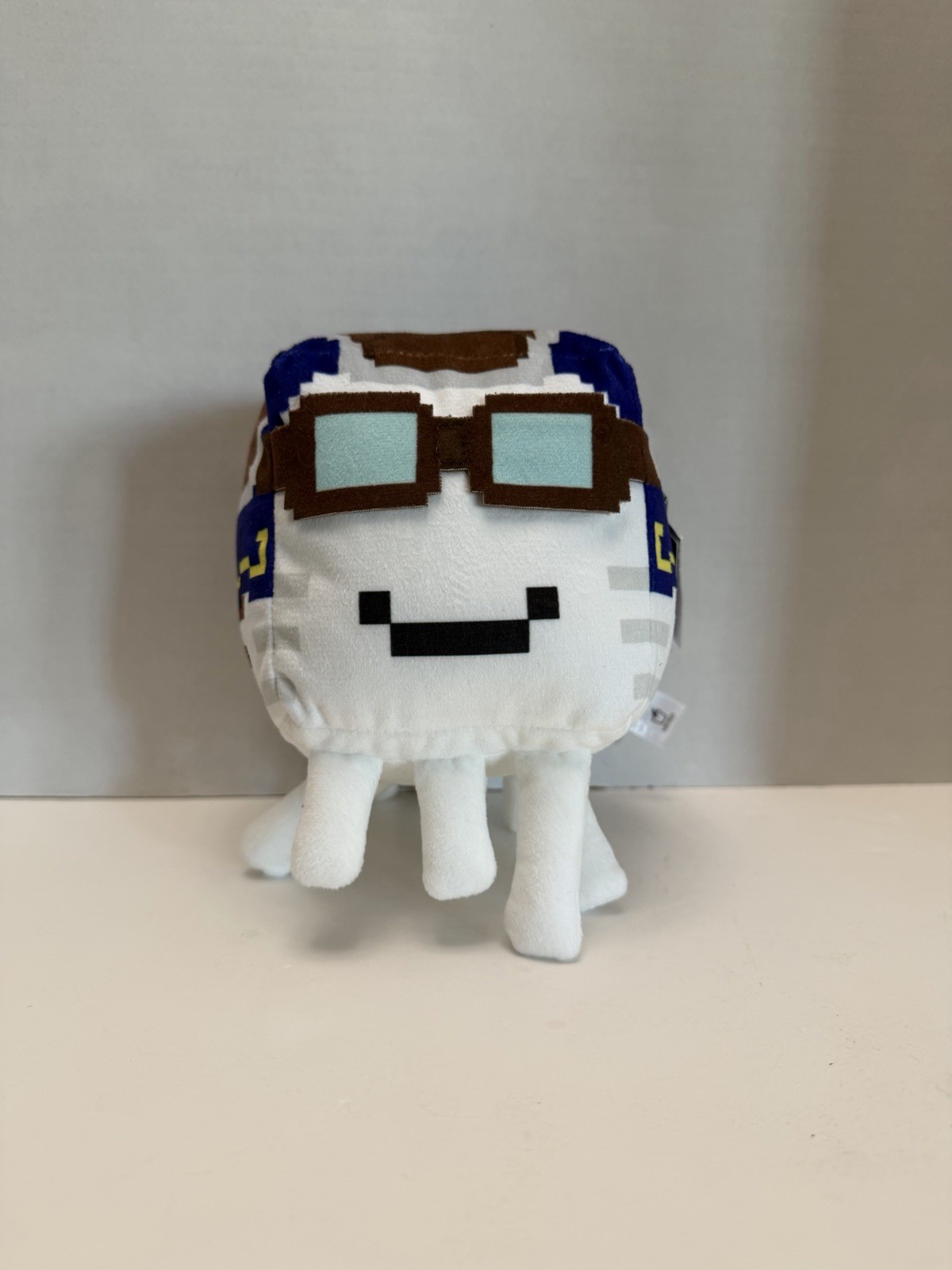 Mattel Minecraft Happy Heureux Ghast Plush Toy Hand Washable HBN39 JMY76