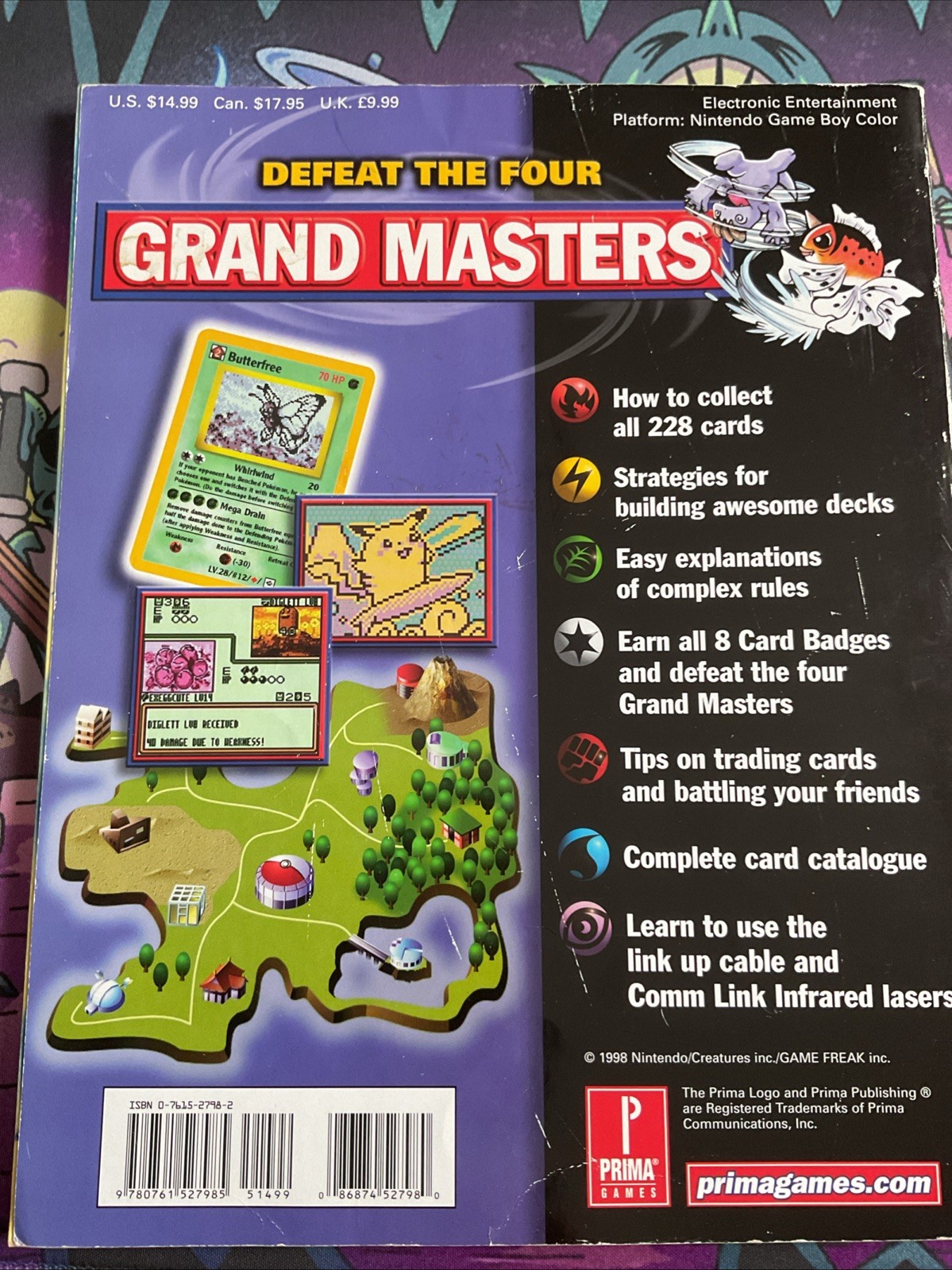 Pokemon Trading Card Game Game Boy Color Prima’s Official Strategy Guide