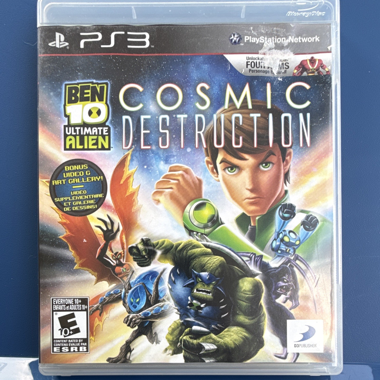 D3Publisher Ben 10 Ultimate Alien: Cosmic Destruction (PS3) E10+ Manual