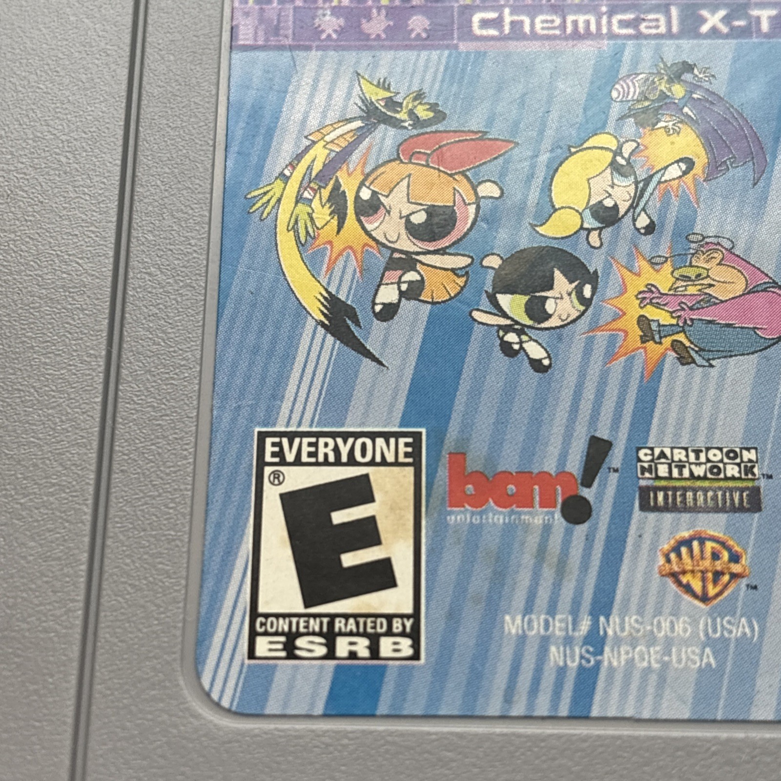 The Powerpuff Girls Nintendo 64 N64 Authentic Game Cart Cleaned Tested Retro Fun