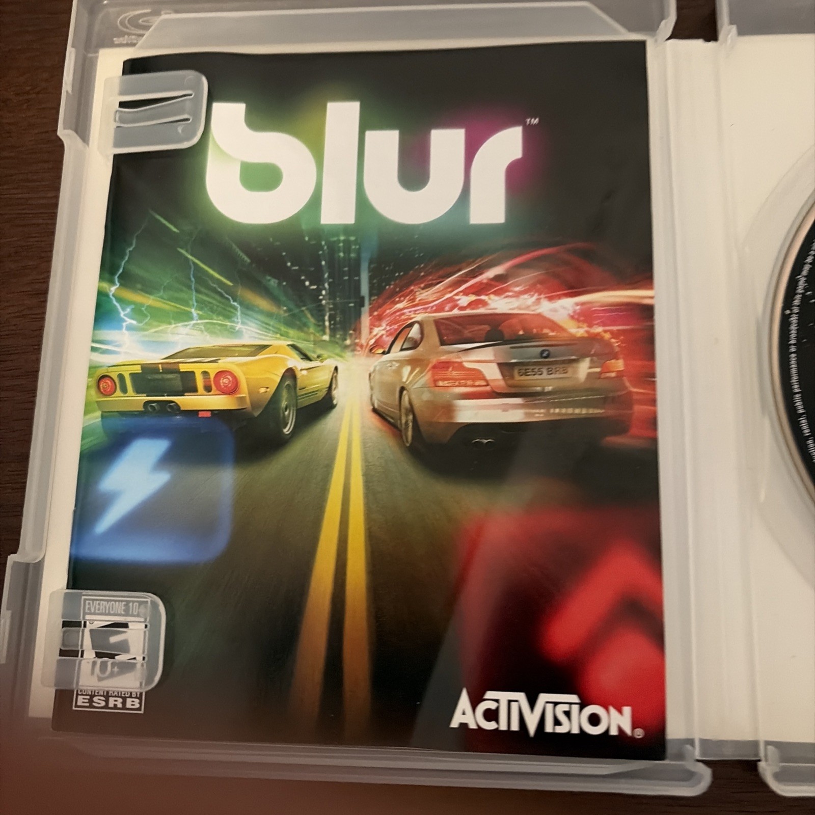 Blur Playstation 3 2010 – Complete in Box with Manual CIB PS3