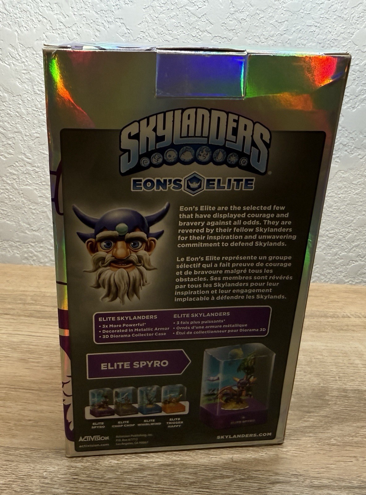 Skylanders Eon’s Elite Spyro In Box