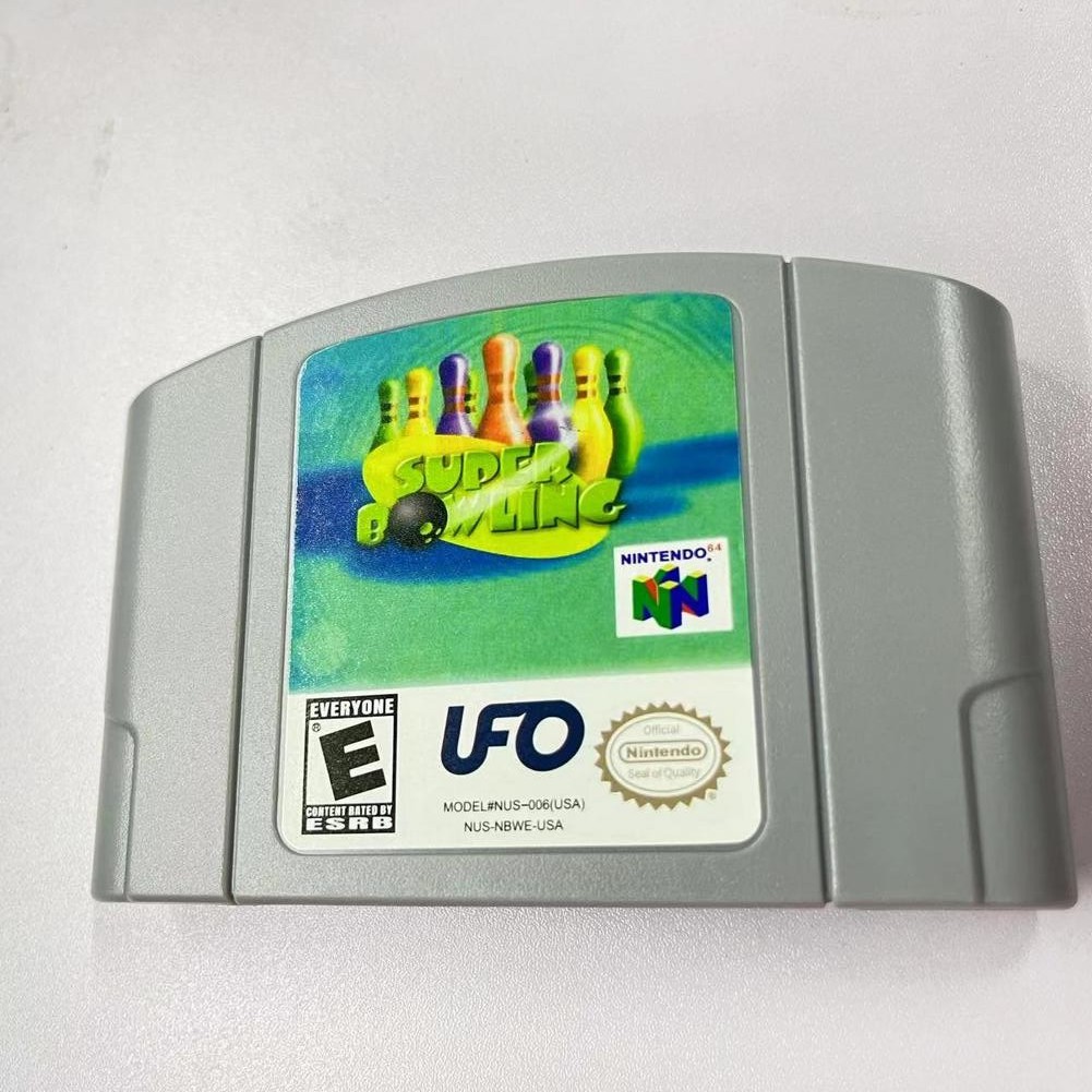 Super Bowling – Nintendo 64 (N64) Must-have for fans Tested and working