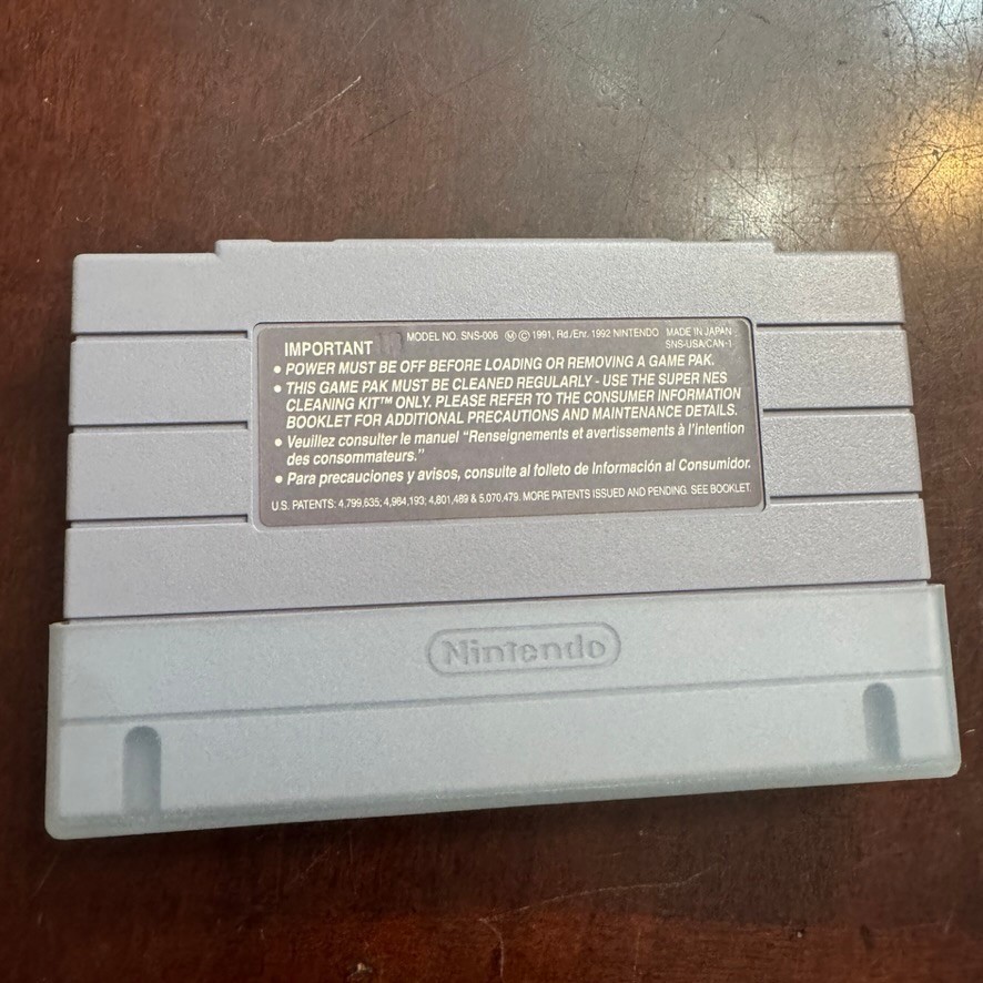 Star Fox Nintendo SNES Super Nintendo Game Cartridge SNS-FO-USA Super FX Chip