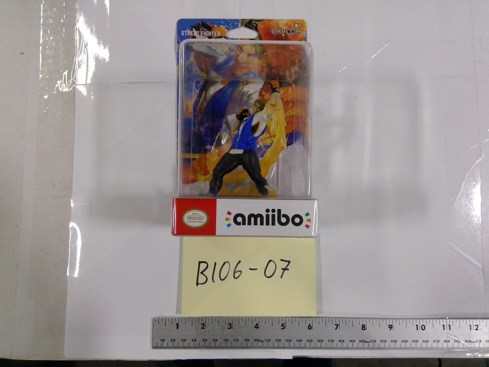 Street Fighter Nintendo Amiibo Figure Blue Capcom NFC Collectible New Sealed