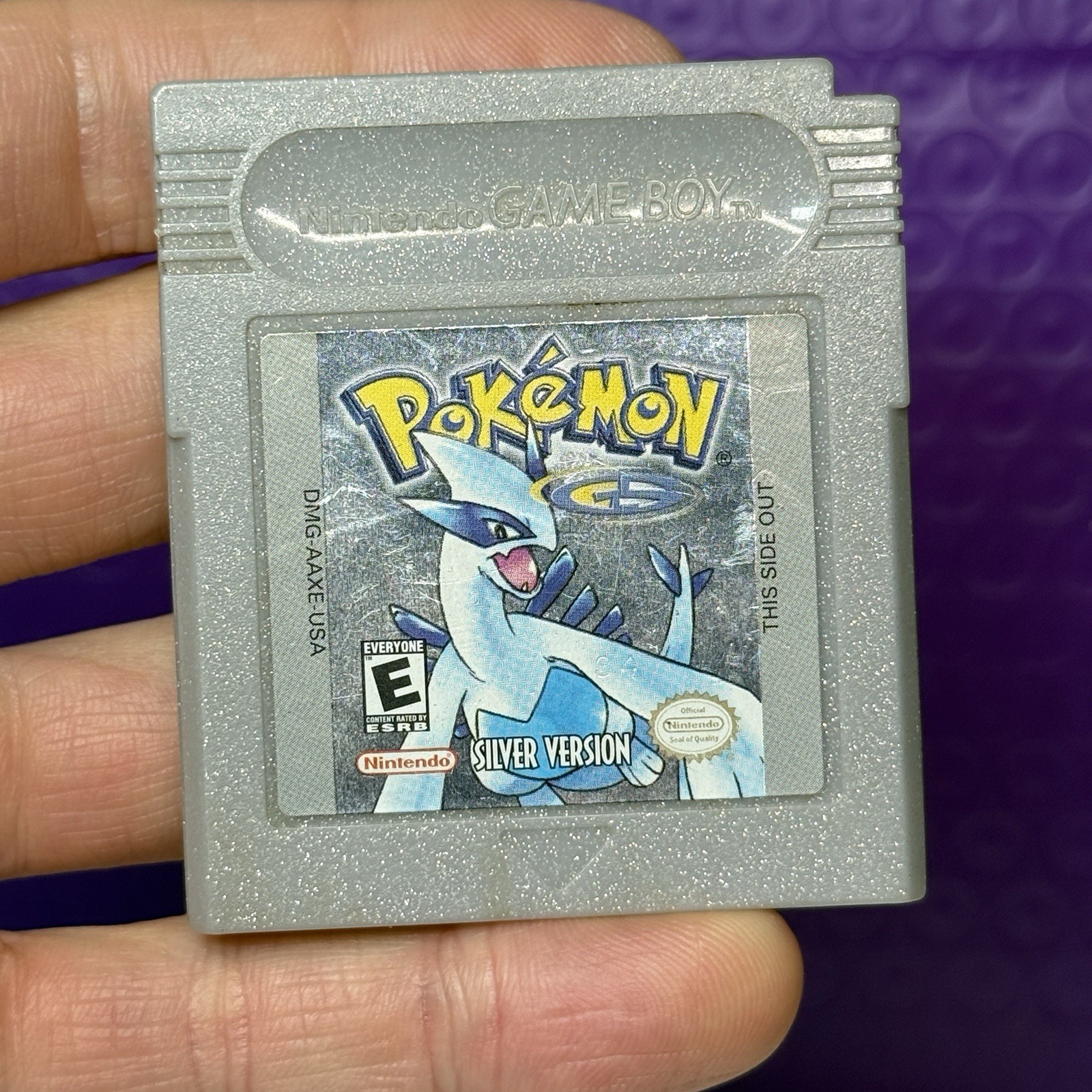 Pokemon Silver Gameboy Color [Authentic – New Save Battery] GBC Cartridge Only