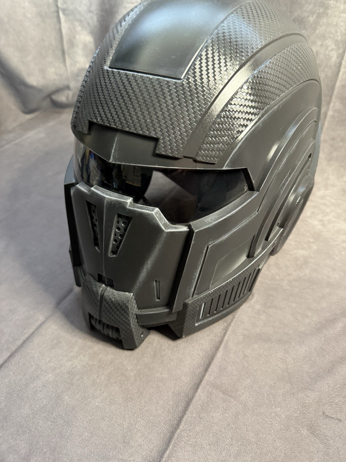 Mass Effect N7 Helmet Andromeda Variant 1:1 Scale Wearable Helmet LED Light VG+