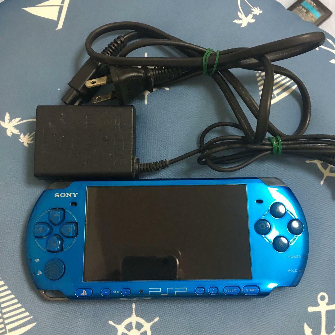 Playstation Portable PSP – 3000 VB Excellent Condition Vibrant Blue form Japan