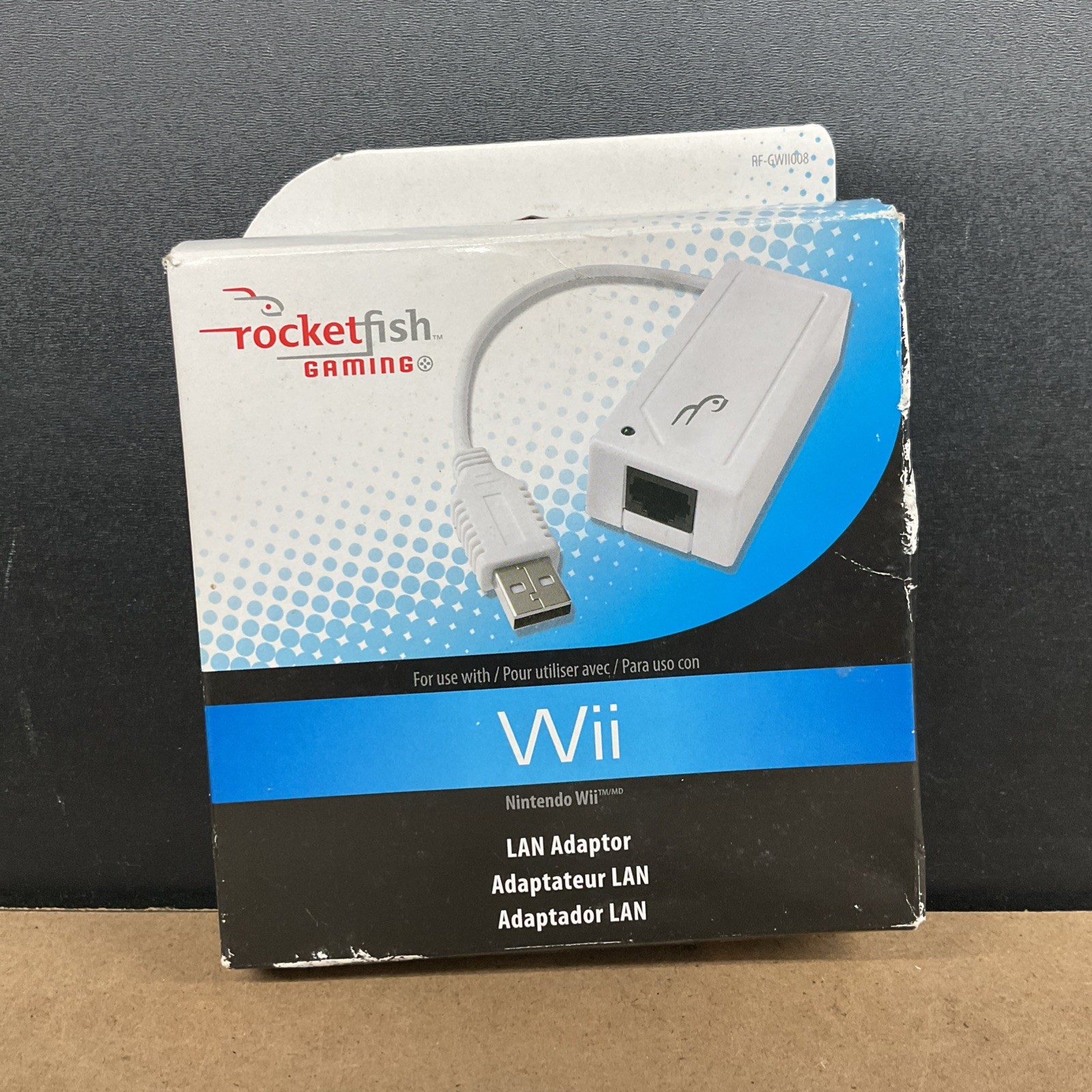 Rocketfish Gaming Nintendo Wii Network USB LAN Adapter