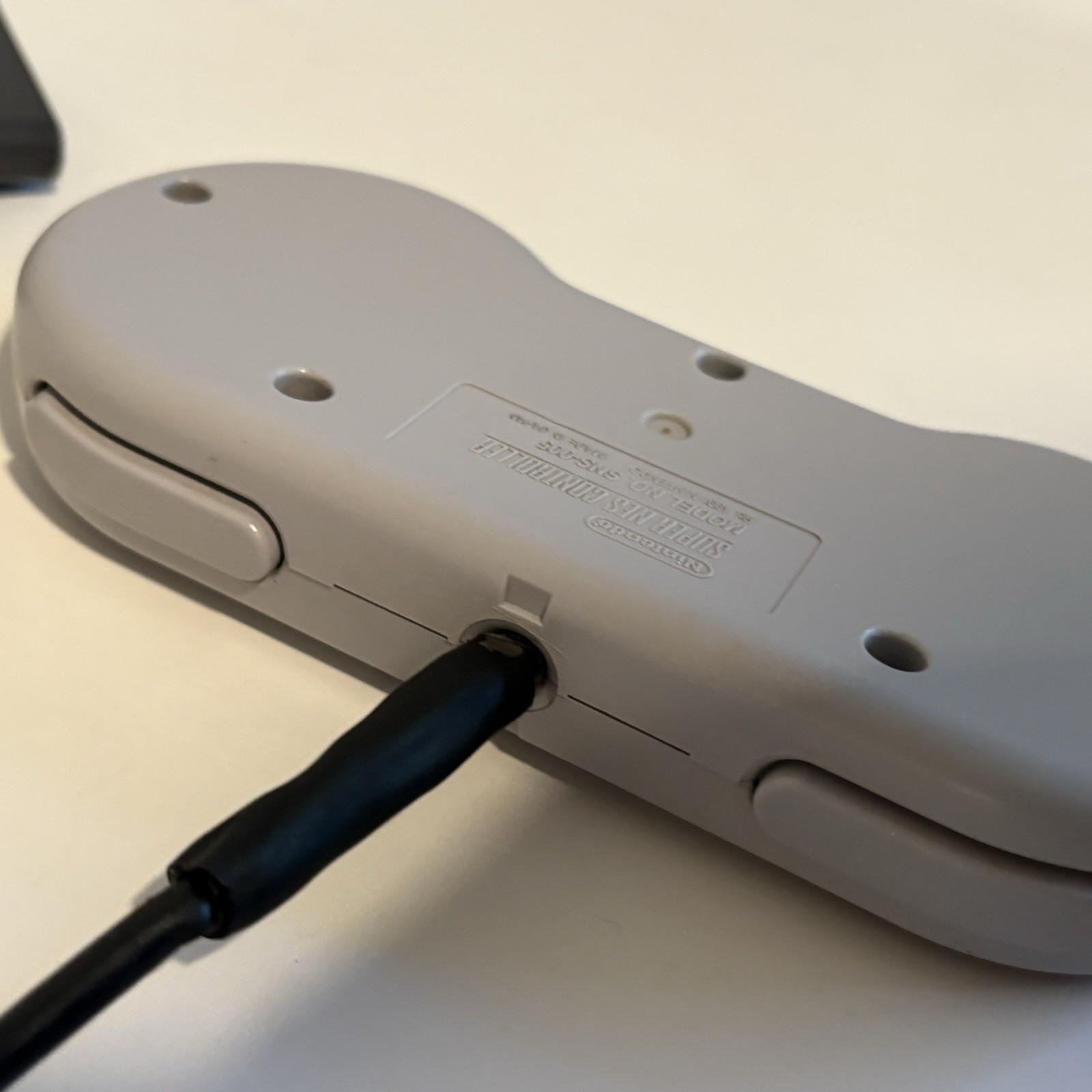 Super Nintendo SNES Console + Controller Power & Coaxial Cable Tested Working✅