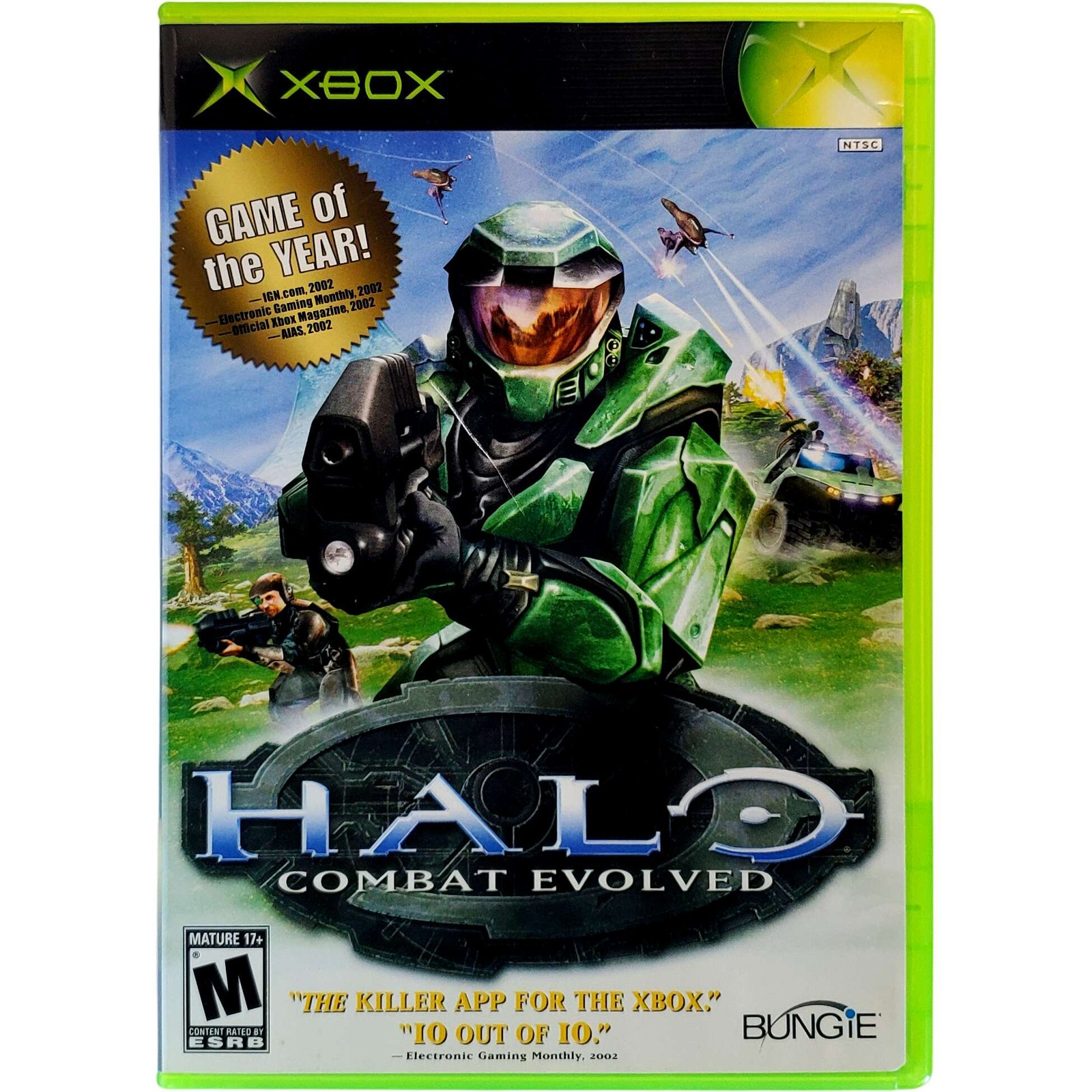 Halo Combat Evolved Game Of The Year – Microsoft Xbox Pristine Tested