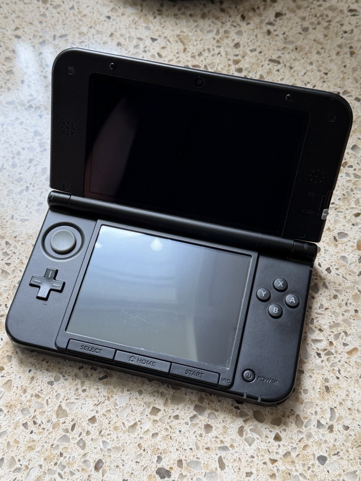 Nintendo 3DS XL (Metallic Blue) with Charger, New Super Mario Bros. 2 Tested