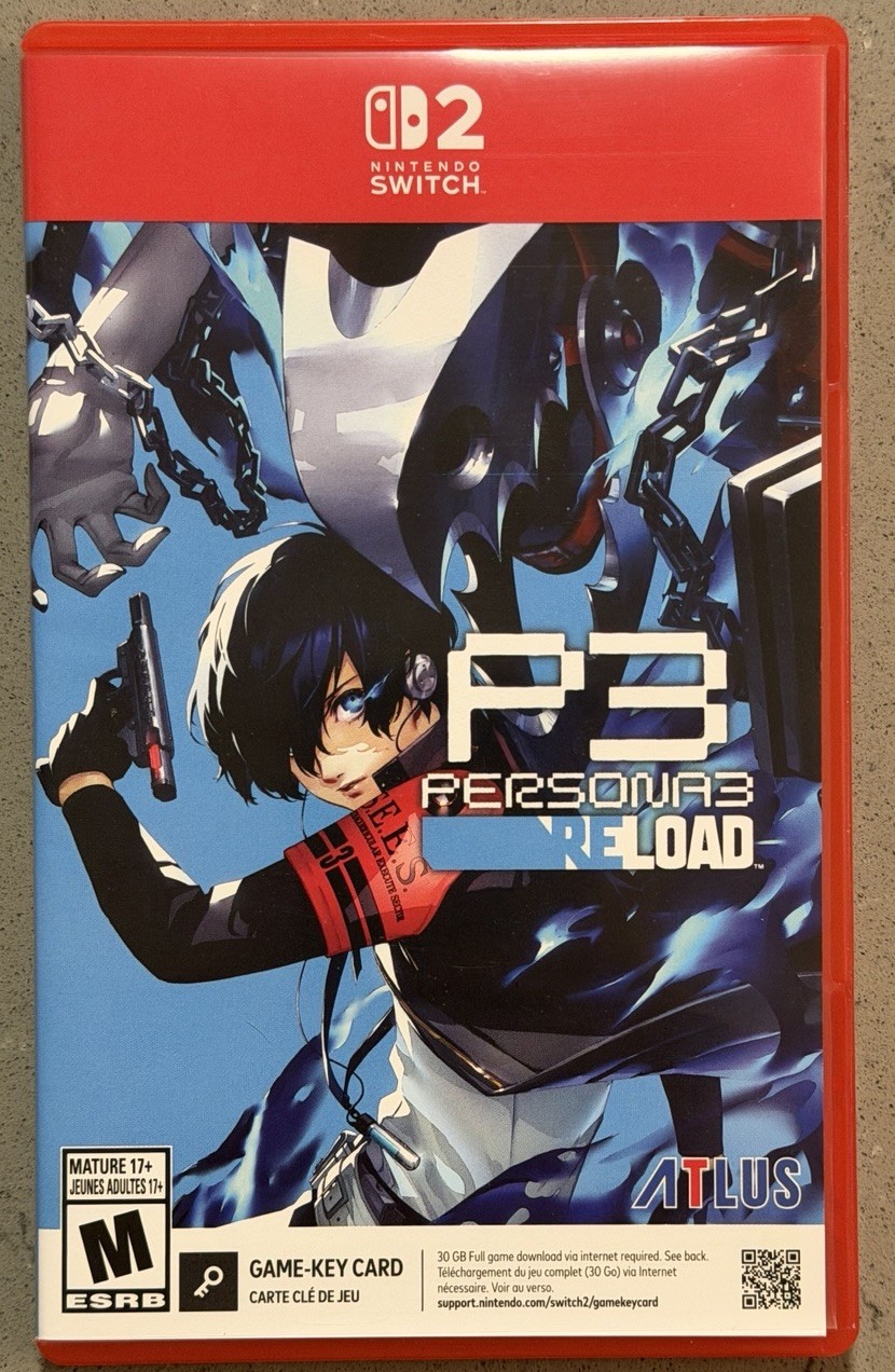 Persona 3 Reload (Game-Key Card) – Nintendo Switch 2, 2025