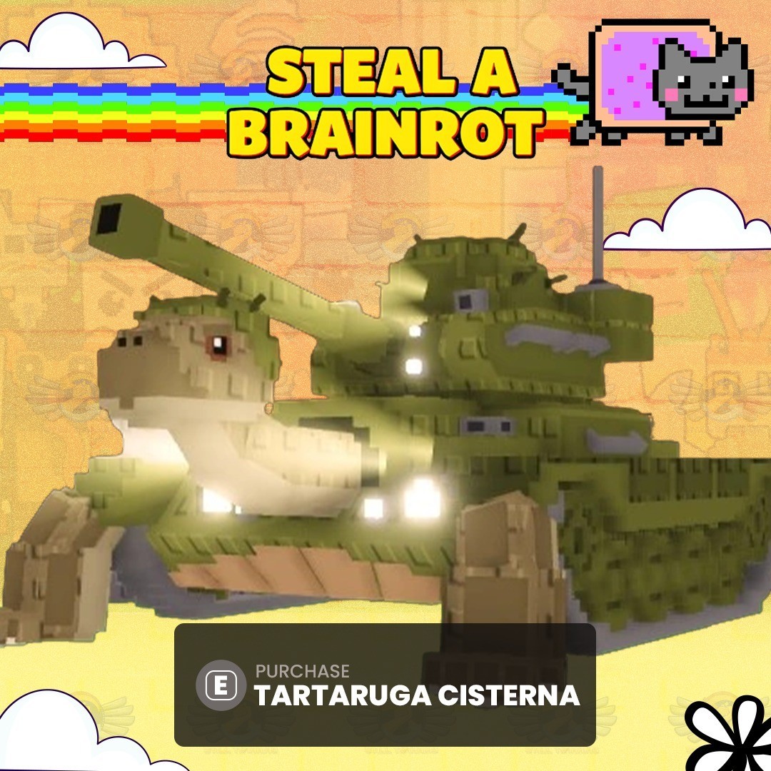 Tartaruga Cisterna – Steal a Brainrot