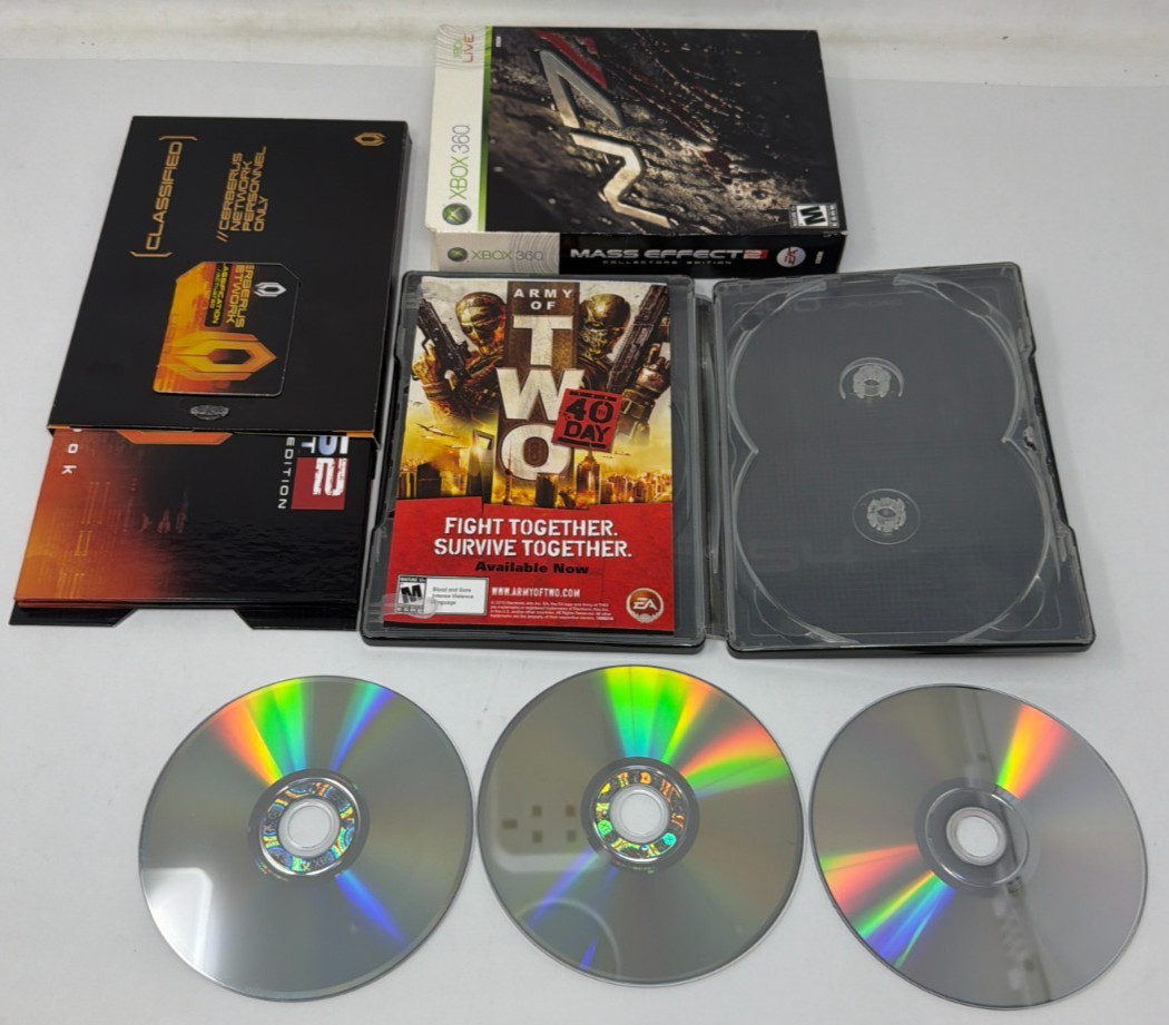Mass Effect 2 Collectors’ Edition Xbox 360 Complete In Box!