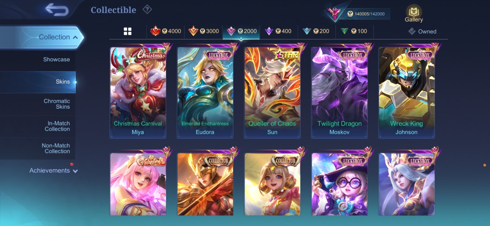 mobile legends bang bang accounts for sale(NA Server) (USA SERVER)
