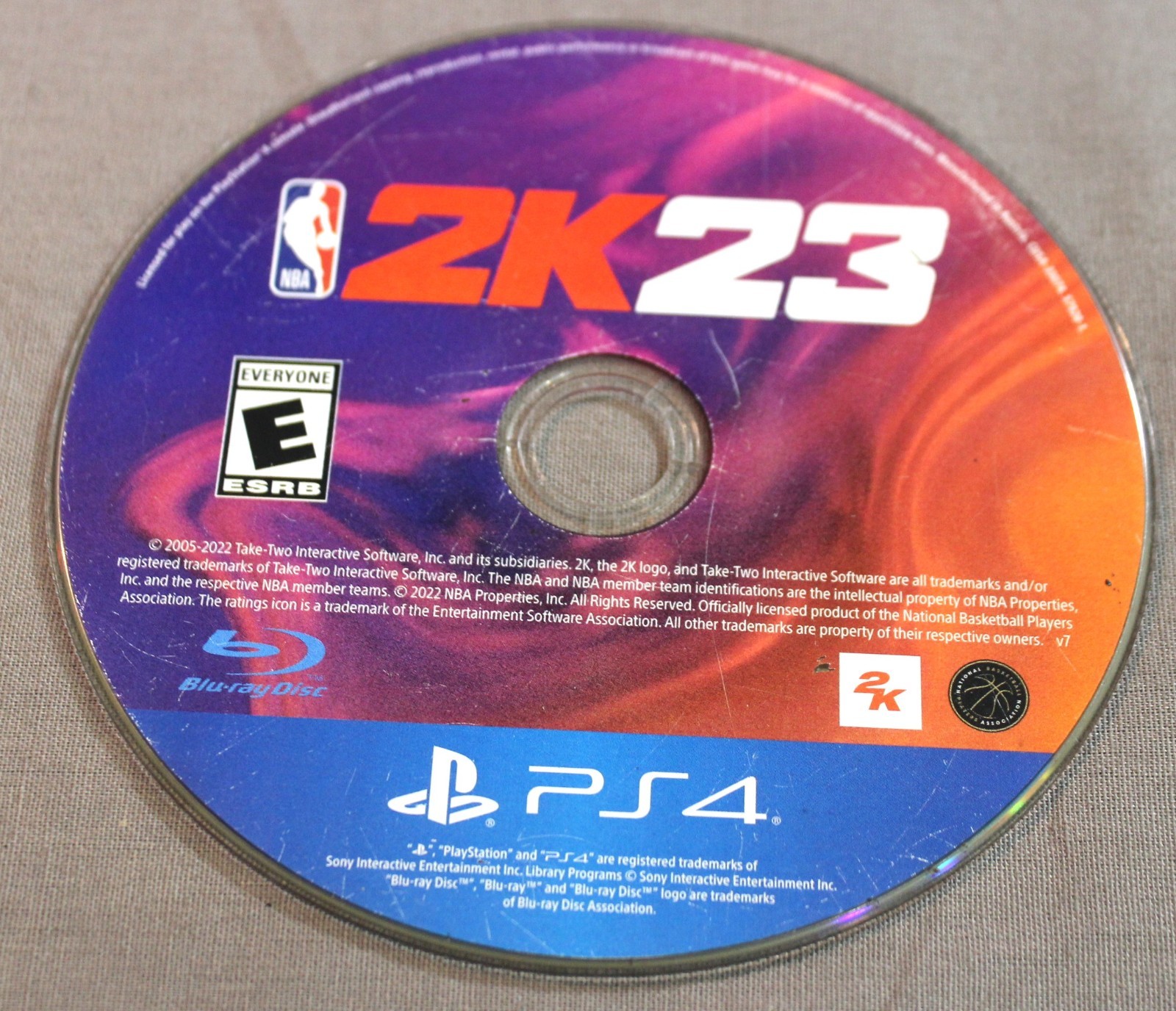 NBA 2K23 ~ Sony PlayStation 4 (PS4) Game ~ Game Disc Only ~ Rated E