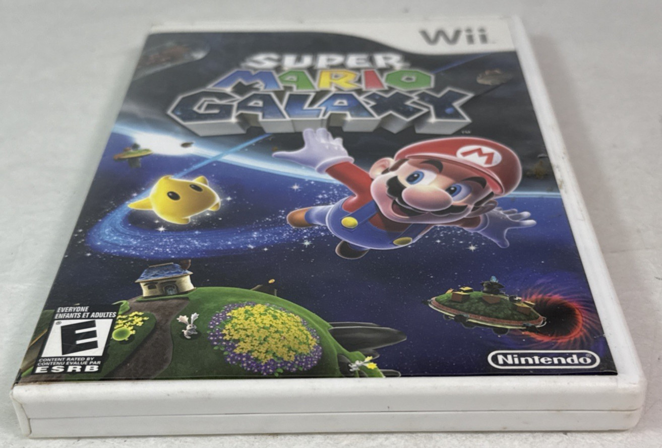 Super Mario Galaxy – Nintendo Wii – No Manual – Tested
