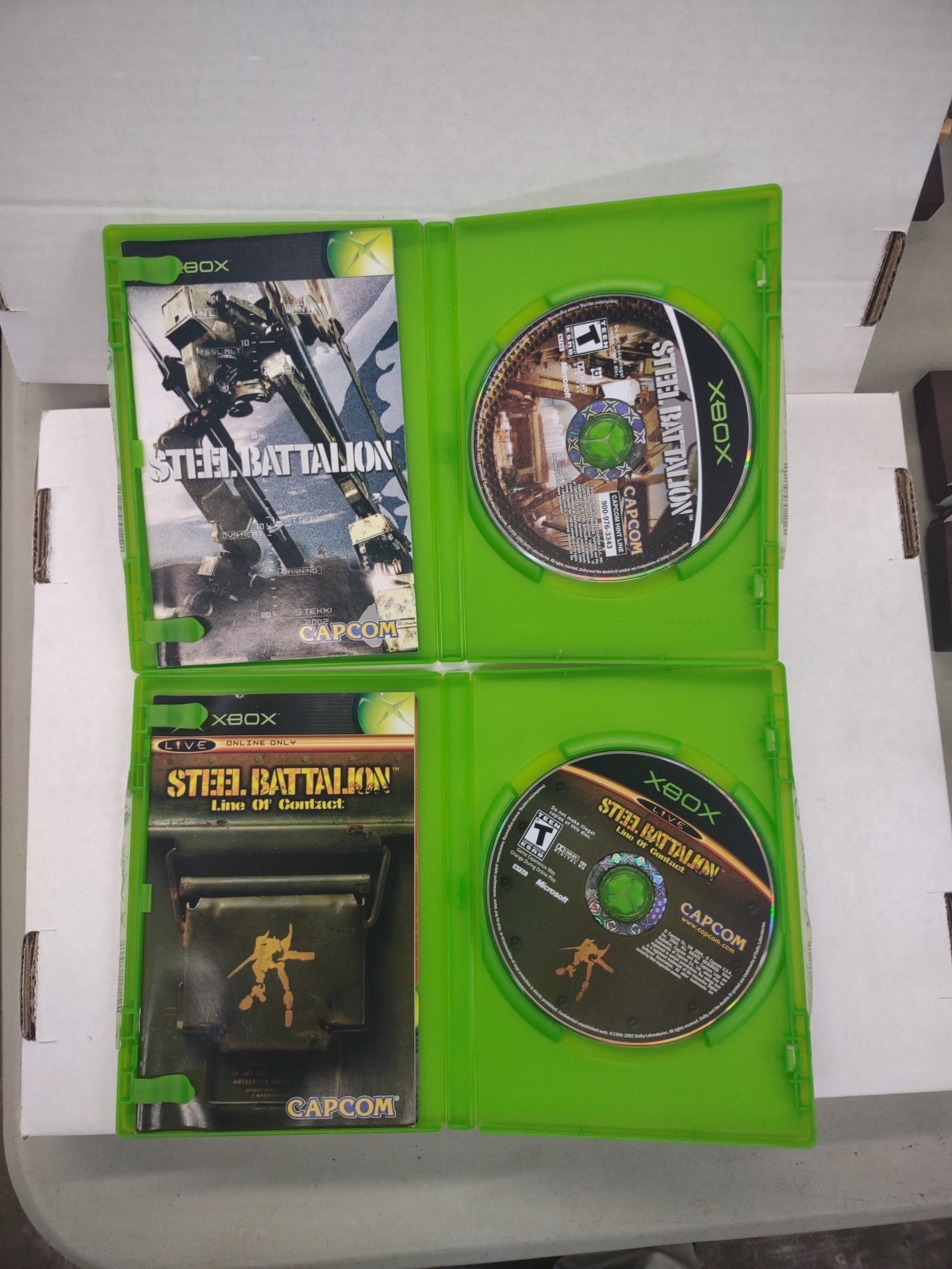 Steel Battalion & Line Of Contact, Original Xbox 2002/Xbox Live