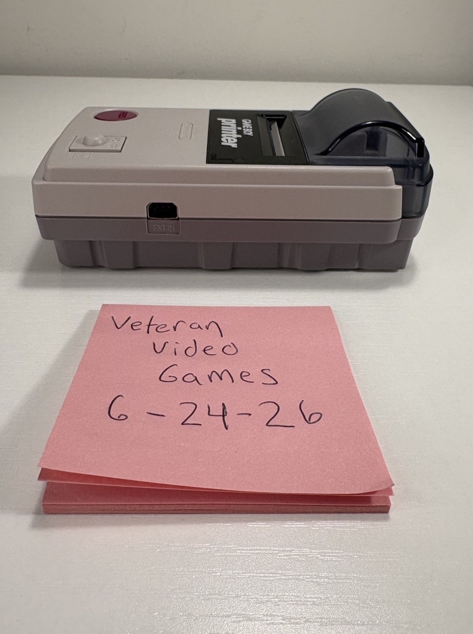 Nintendo Game Boy Printer AS IS UNTESTED