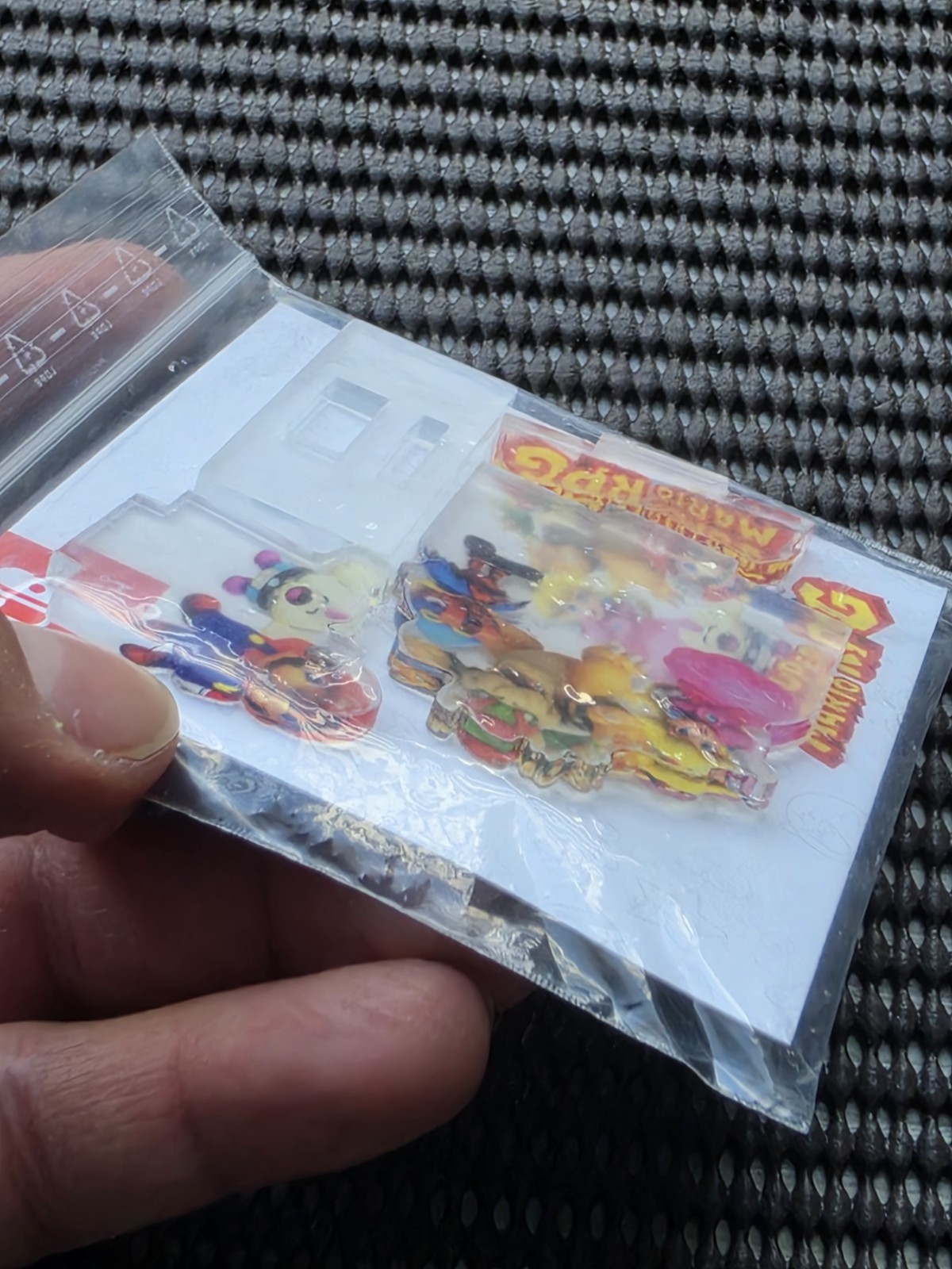 Nintendo Super Mario RPG Characters Acrylic Standee Preorder Bonus Promo NES UK