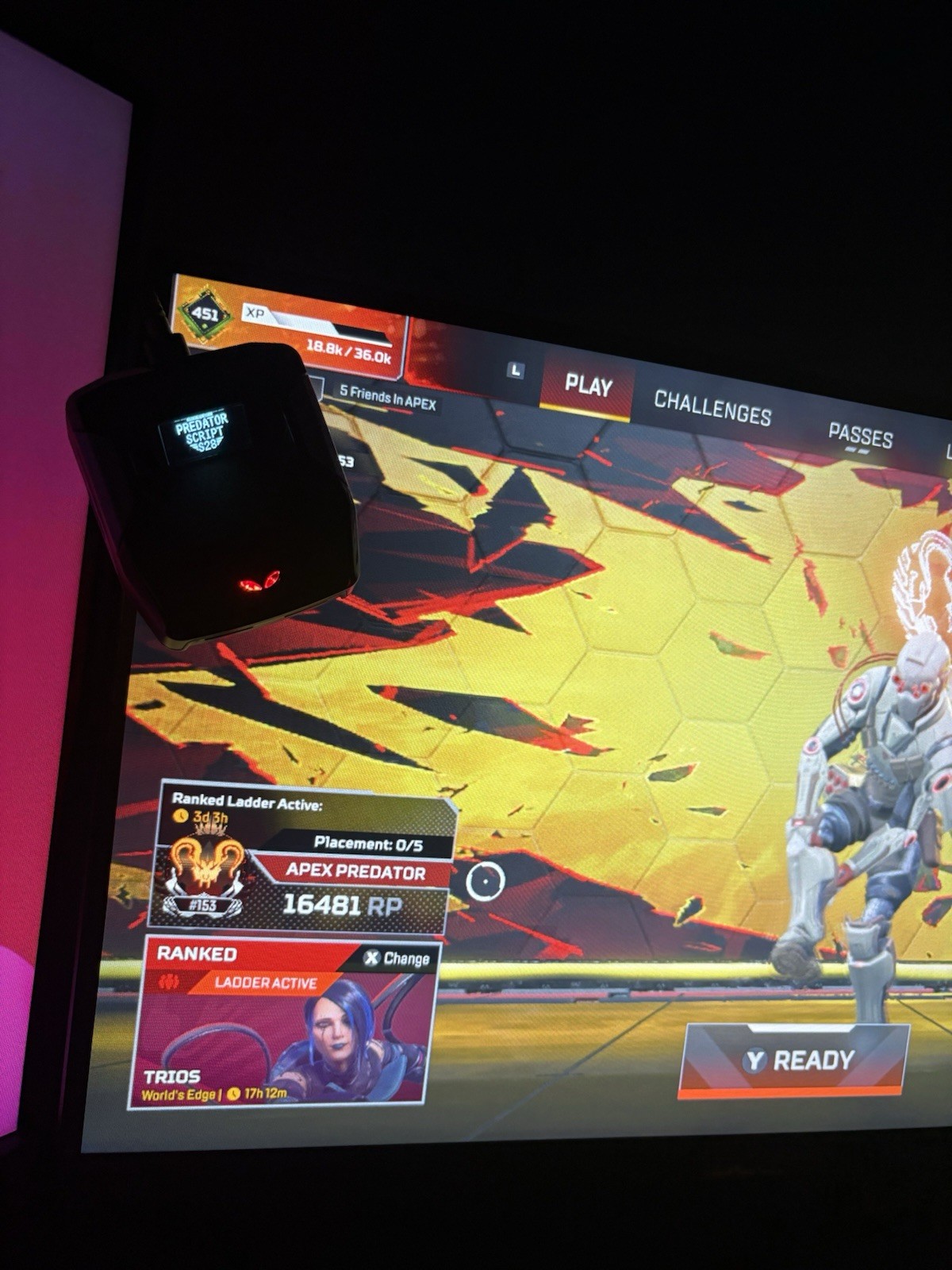 Cronus Zen Apex Legends Values 4,3 Linear Enemy Values + Apex Predator Script