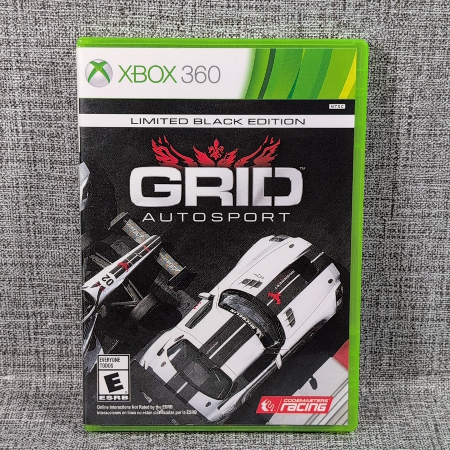 Grid Autosport: Limited Black Edition (Microsoft Xbox 360, 2014) – CIB W/ Manual