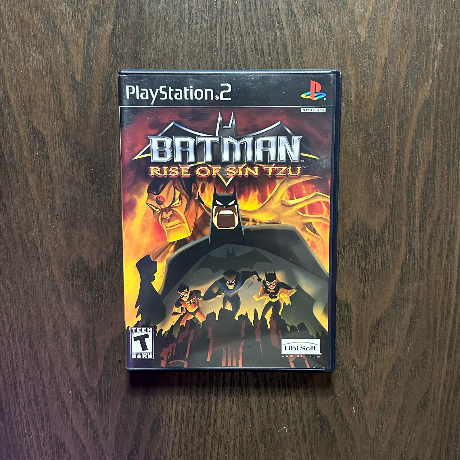 Batman: Rise of Sin Tzu video game: PlayStation 2/PS2, DC Comics, Ubisoft 2003 F