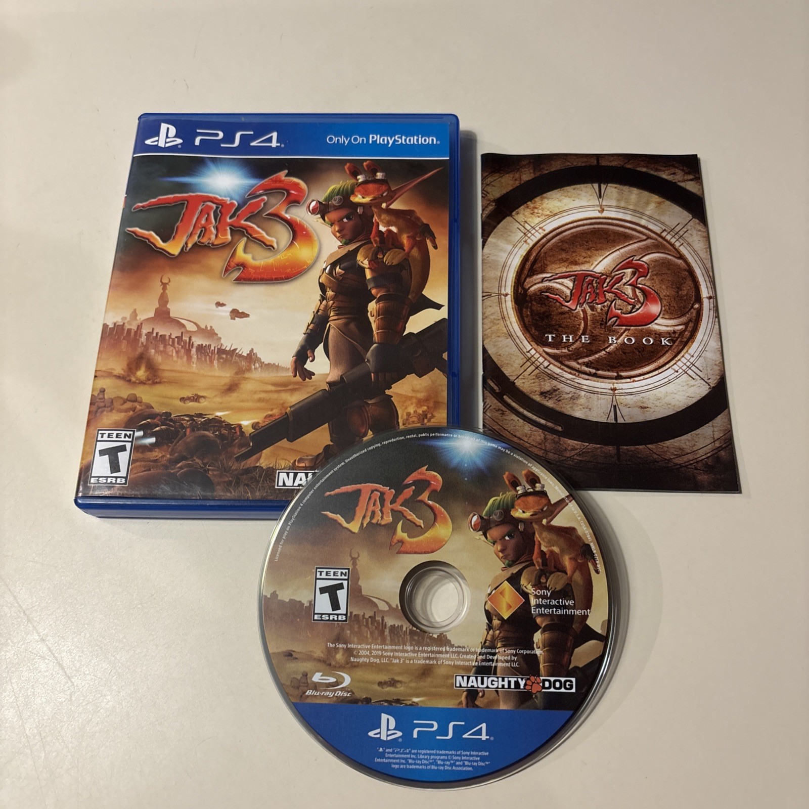 PS4 LIMITED RUN JAK AND DAXTER THE PRECURSOR LEGACY, JAK II, & JAK 3 GAME LOT