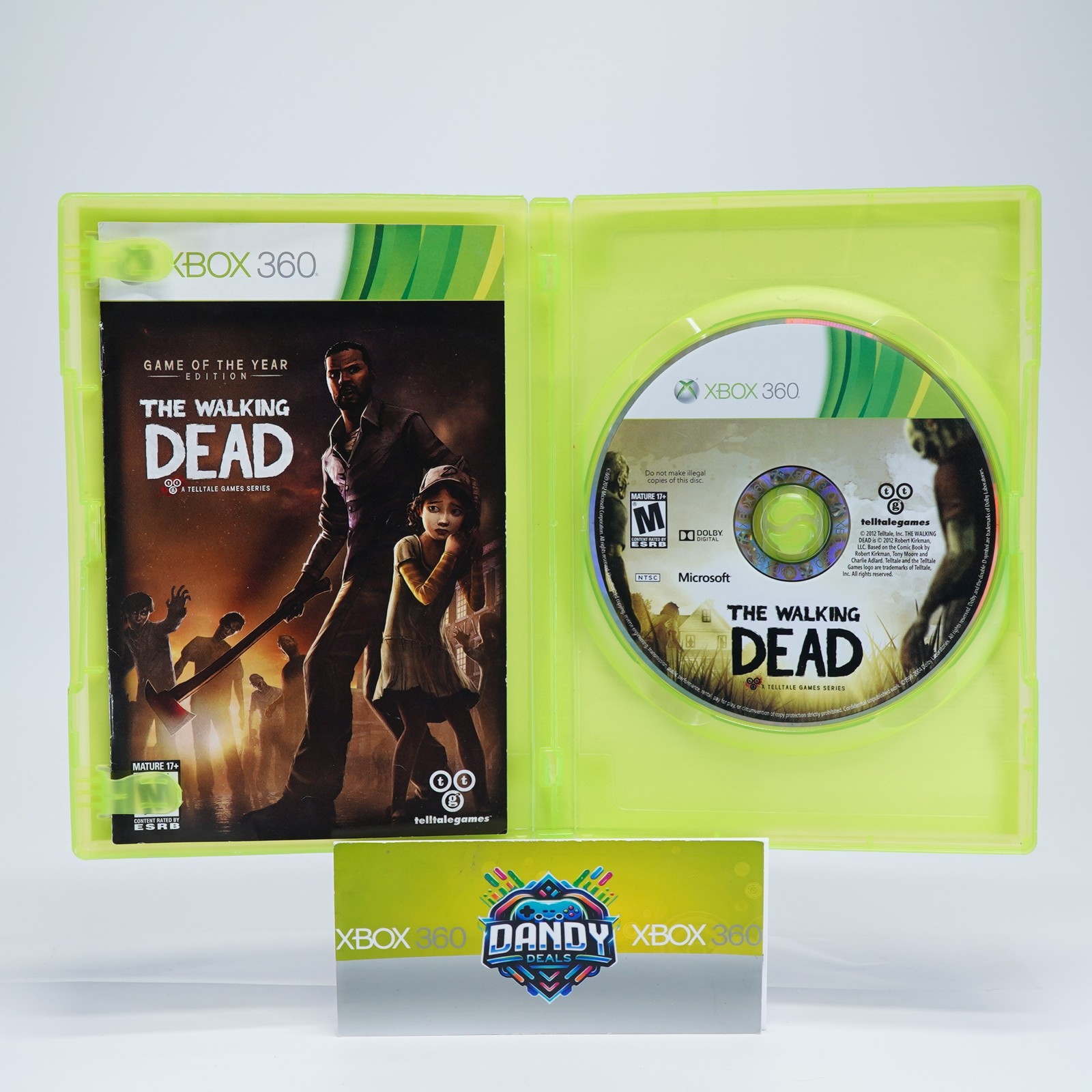 The Walking Dead: A Telltale Games Series CIB W/ Manual – Xbox 360